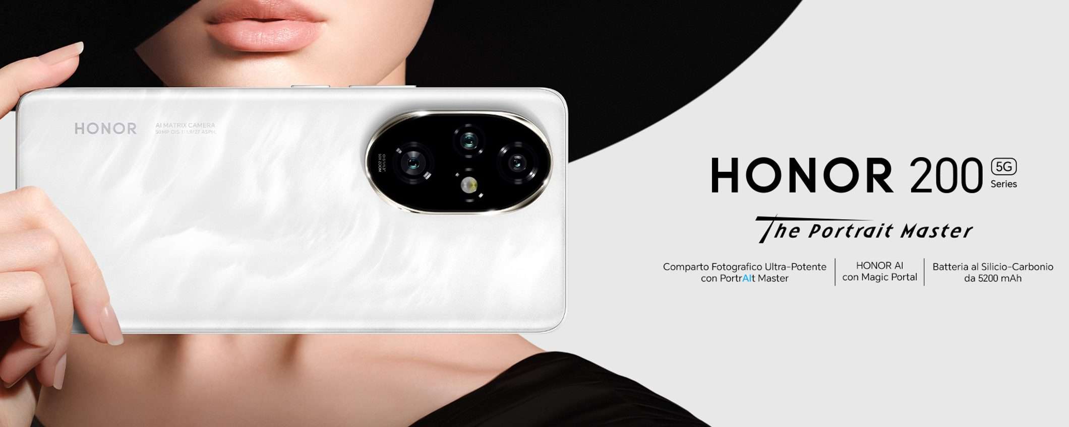 Honor200, tutta la potenza di un ritratto Honor200, tutta la potenza di un ritratto