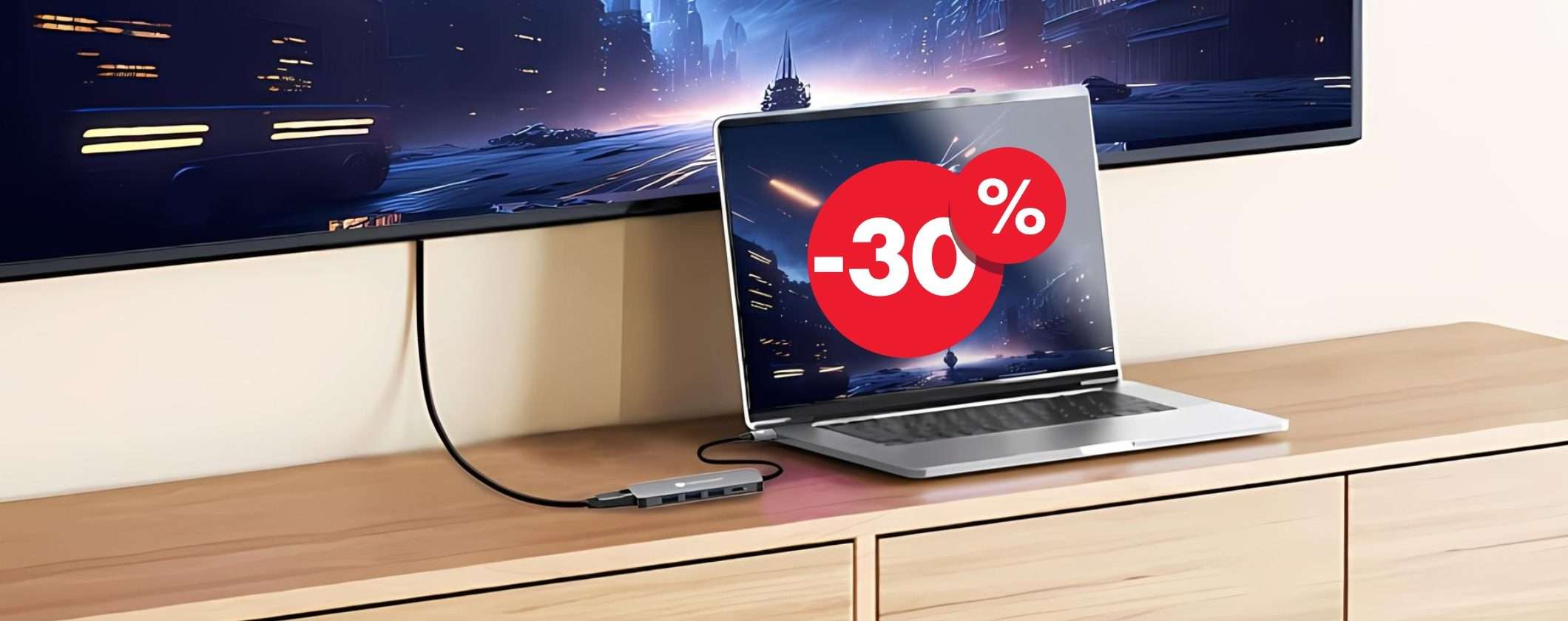 Hub 5 in 1 FAVOLOSO al 30% di SCONTO su Amazon Hub 5 in 1 FAVOLOSO al 30% di SCONTO su Amazon