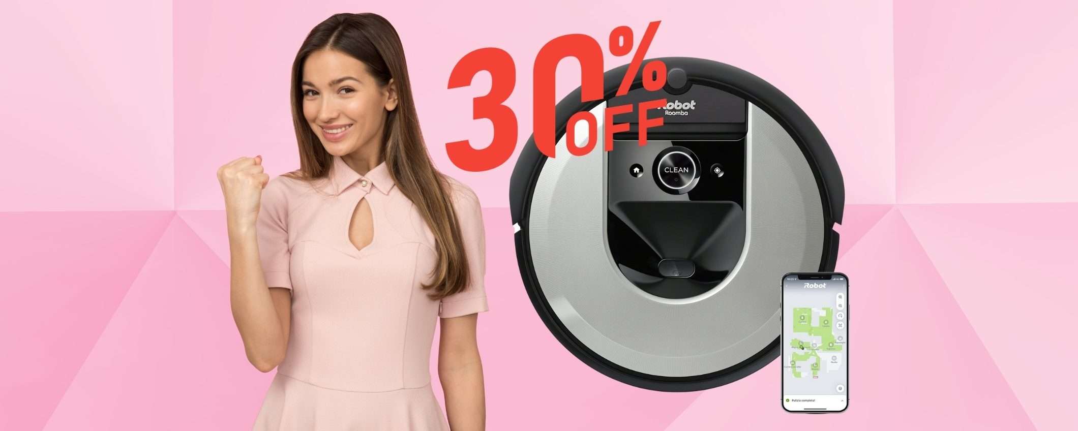 iRobot Roomba I7: il robot aspirapolvere dei SOGNI a 173€ in MENO iRobot Roomba I7: il robot aspirapolvere dei SOGNI a 173€ in MENO