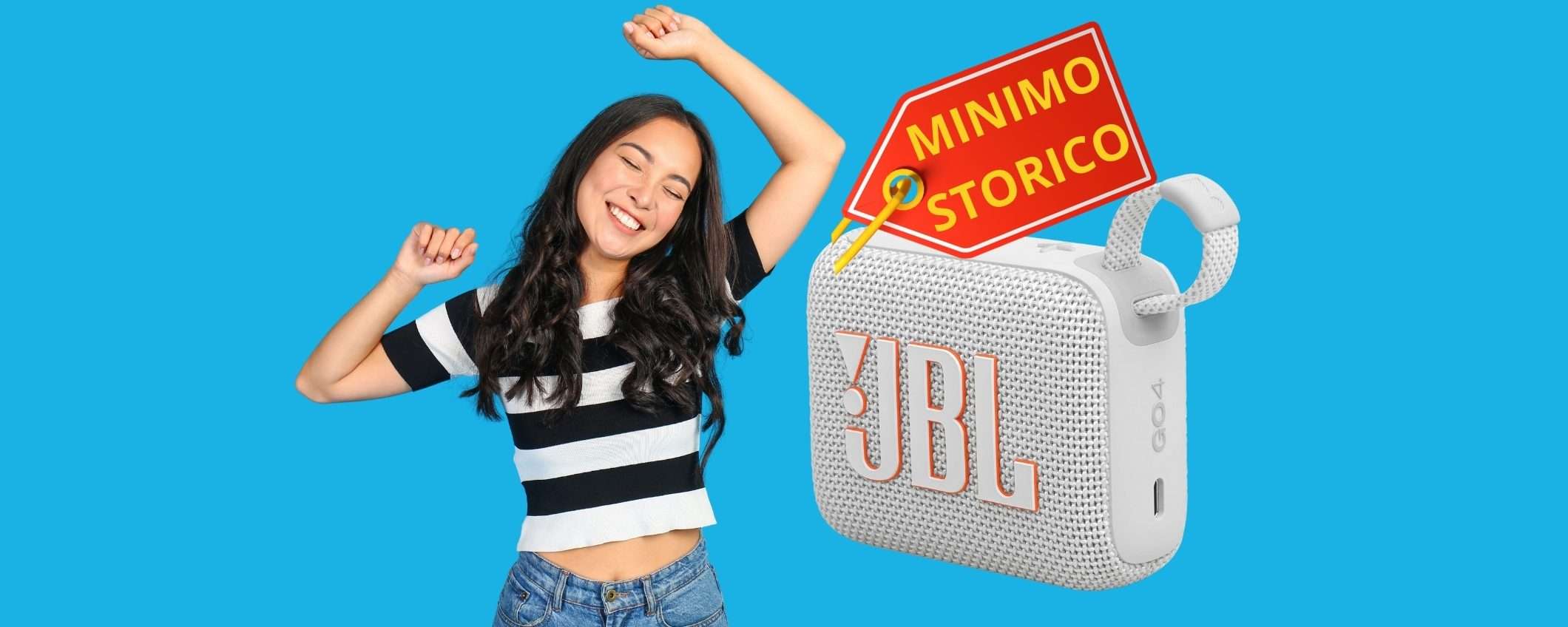 JBL GO 4: speaker Bluetooth portatile POTENTISSIMO al MINIMO (-14%) JBL GO 4: speaker Bluetooth portatile POTENTISSIMO al MINIMO (-14%)