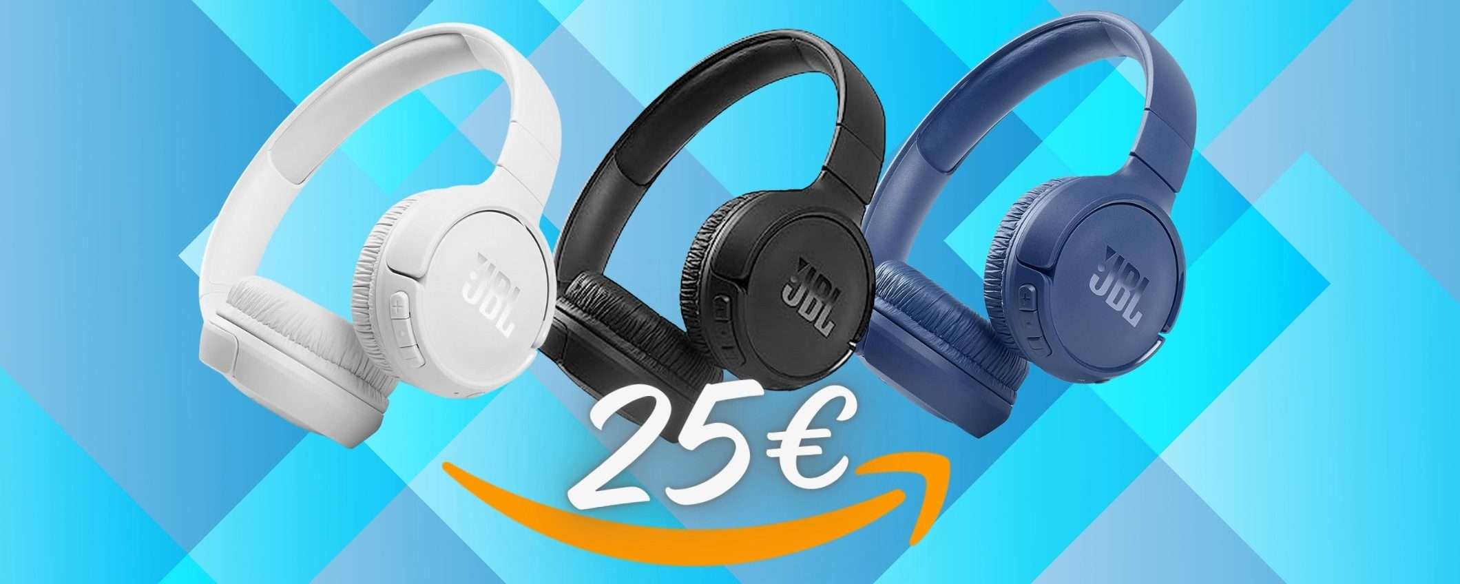 JBL Tune 510BT: le cuffie wireless di QUALITÀ che COSTANO POCO (25€) JBL Tune 510BT: le cuffie wireless di QUALITÀ che COSTANO POCO (25€)