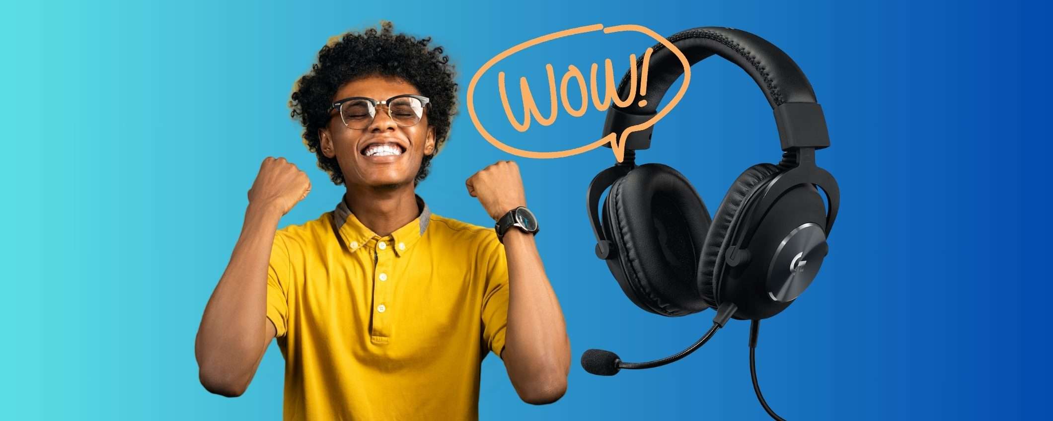 Logitech G PRO X: cuffie da Gaming per PC, Xbox, PS e Nintendo in SCONTO Logitech G PRO X: cuffie da Gaming per PC, Xbox, PS e Nintendo in SCONTO