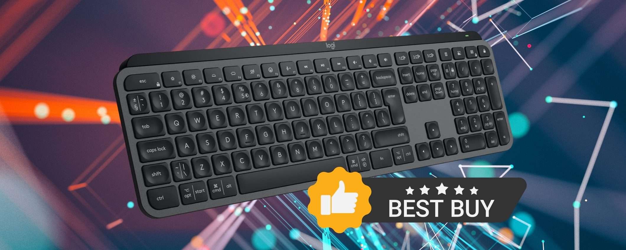 Logitech MX Keys S a 19,27€ al mese SENZA INTERESSI solo su Amazon Logitech MX Keys S a 19,27€ al mese SENZA INTERESSI solo su Amazon