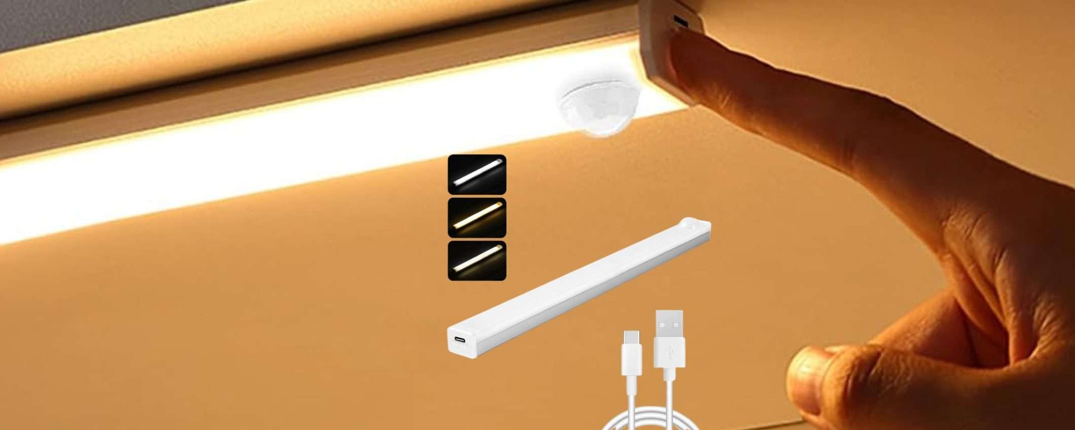 Luce ricaricabile a 4,99€: completamente AUTOMATICA e wireless, prezzo WOW Luce ricaricabile a 4,99€: completamente AUTOMATICA e wireless, prezzo WOW