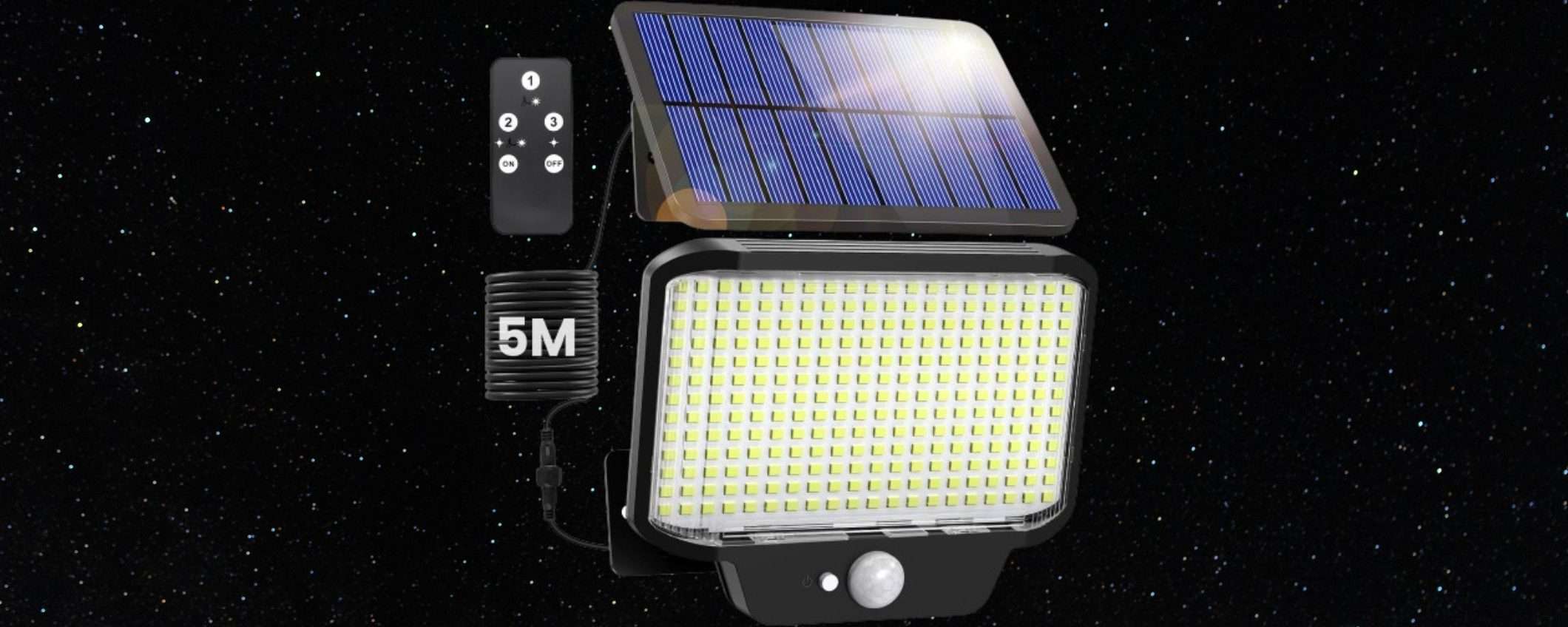 Faro solare 1600 lumen, potenza luminosa SPAVENTOSA: 13,53€ su Amazon Faro solare 1600 lumen, potenza luminosa SPAVENTOSA: 13,53€ su Amazon