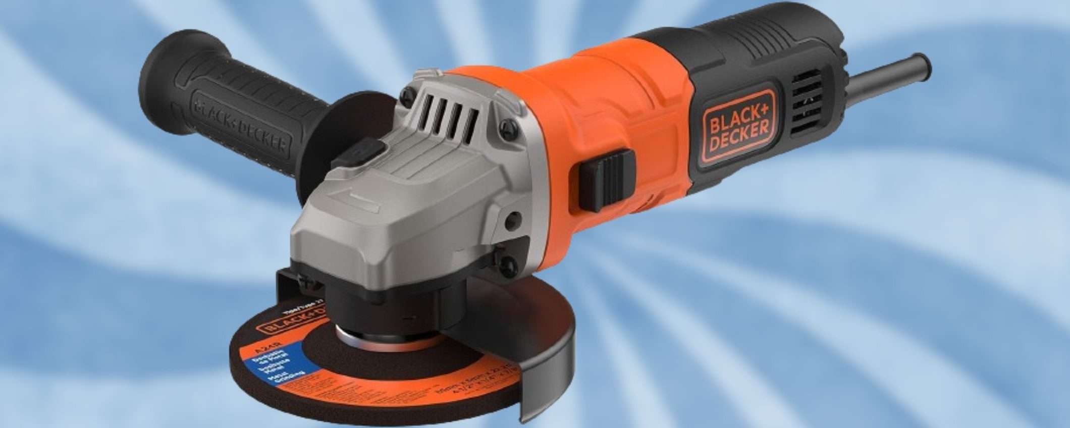 Black+Decker promo SHOCK su Amazon: smerigliatrice angolare a 29,95€ Black+Decker promo SHOCK su Amazon: smerigliatrice angolare a 29,95€