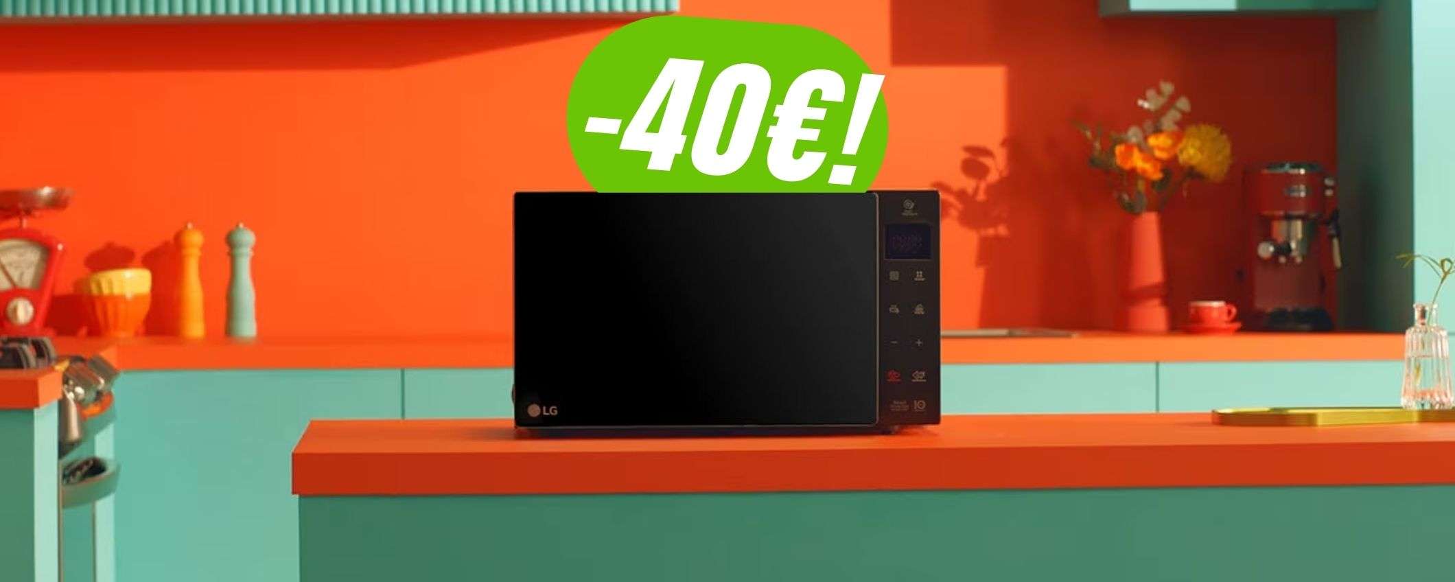 Il MICROONDE SMART di LG sta andando a ruba con l'offerta a tempo! Il MICROONDE SMART di LG sta andando a ruba con l'offerta a tempo!