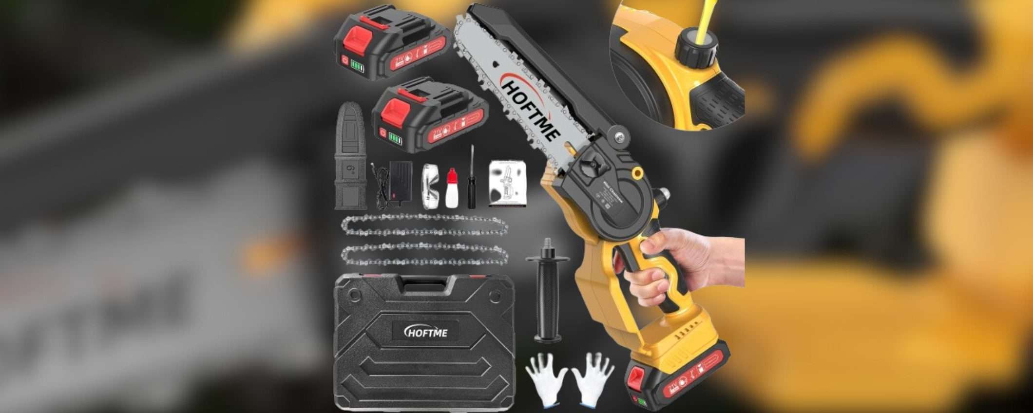 Amazon SVENDITA weekend: motosega, 2 batterie, accessori e custodia a 39€ Amazon SVENDITA weekend: motosega, 2 batterie, accessori e custodia a 39€