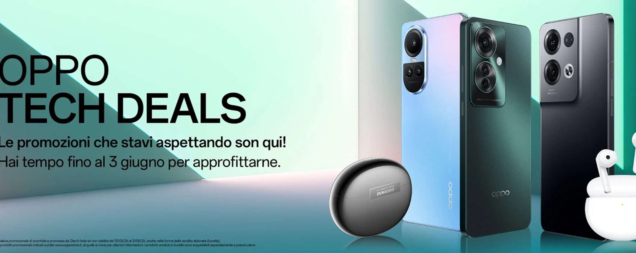 OPPO Tech Deals: ultimo giorno di promozioni