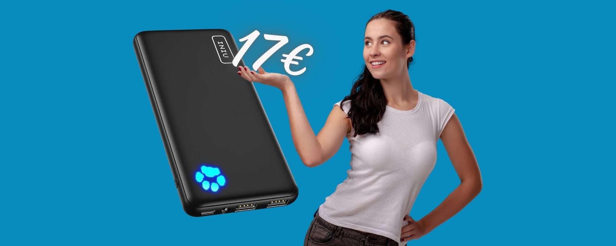 Power Bank POTENTISSIMO e leggero per ricaricare di TUTTO, ora 17€ Power Bank POTENTISSIMO e leggero per ricaricare di TUTTO, ora 17€