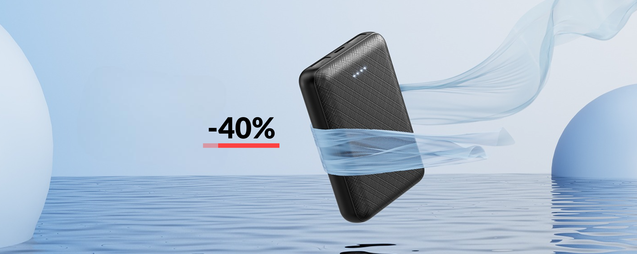 Powerbank per le vacanze? Questa è piccolissima e costa solo 9€ Powerbank per le vacanze? Questa è piccolissima e costa solo 9€