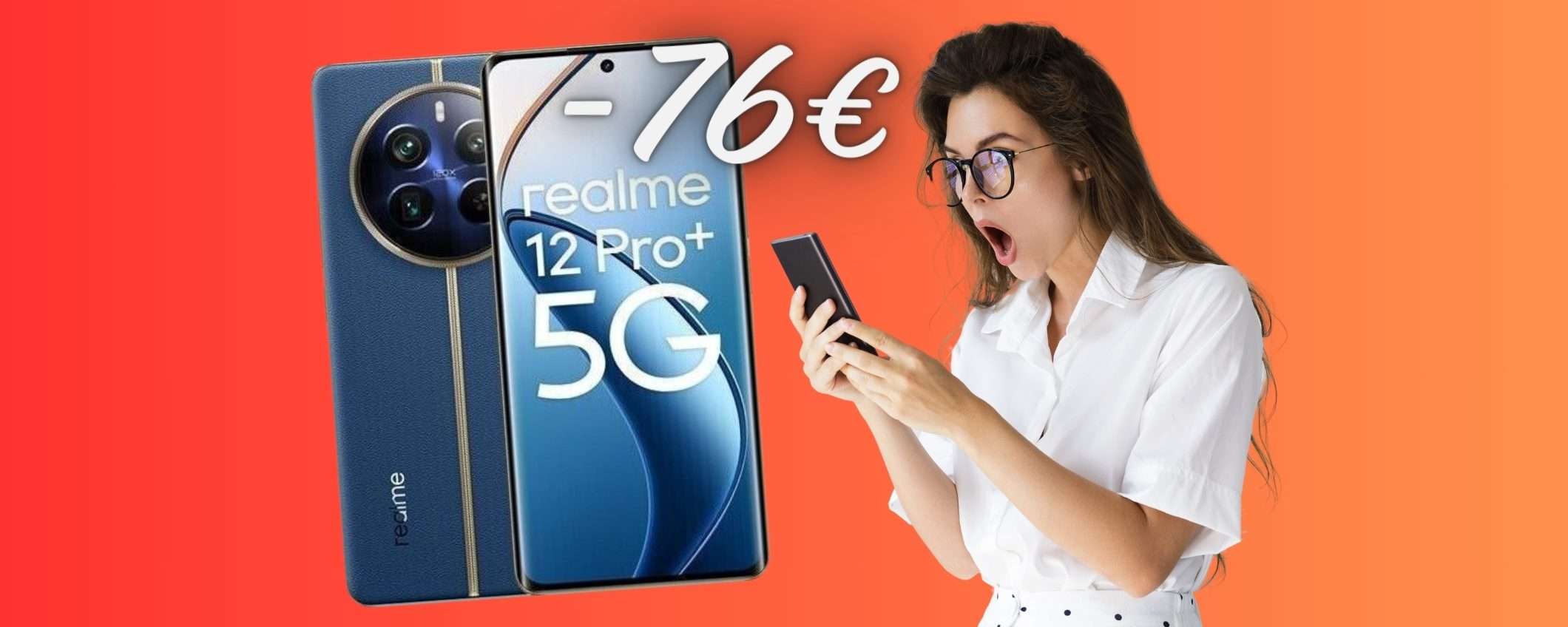Realme 12 Pro Plus 5G Dual Sim da 512GB: su eBay RISPARMI 76€ Realme 12 Pro Plus 5G Dual Sim da 512GB: su eBay RISPARMI 76€