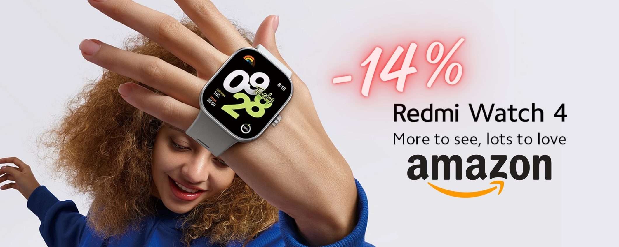Redmi Watch 4: 20gg di autonomia, 150 profili sport e GPS (-14% Amazon) Redmi Watch 4: 20gg di autonomia, 150 profili sport e GPS (-14% Amazon)