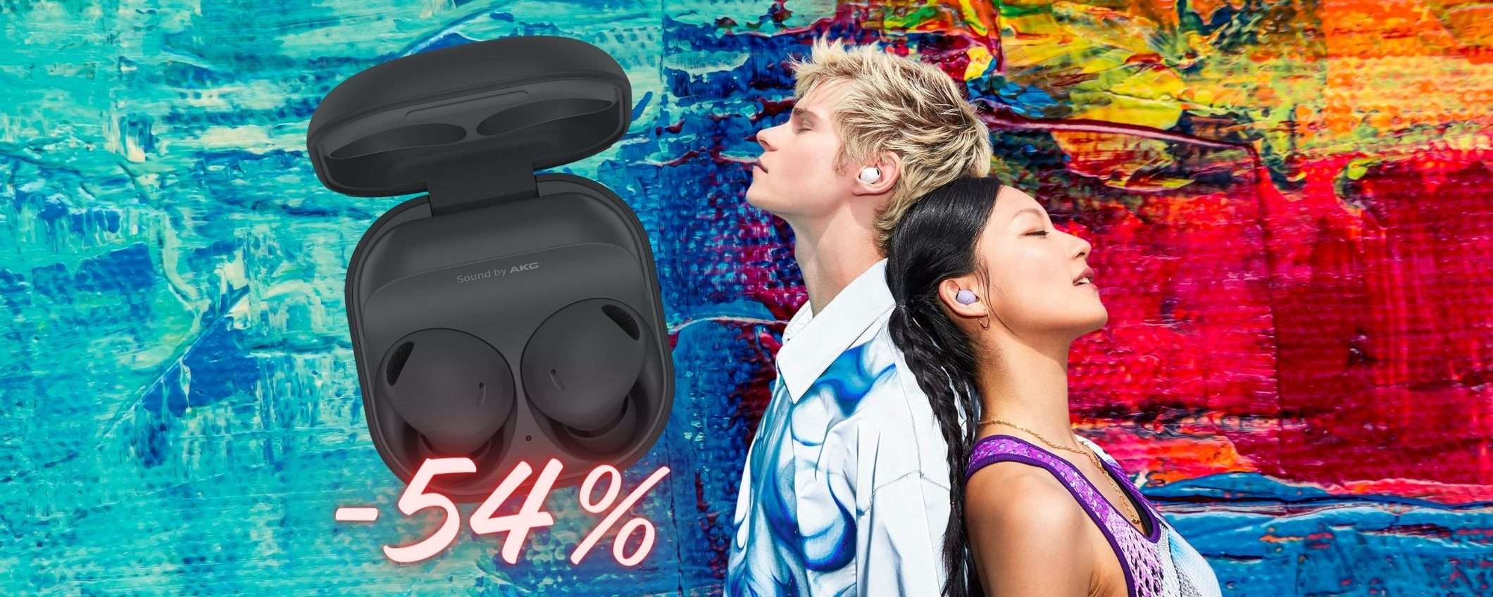 Samsung Galaxy Buds2 Pro: auricolari wireless TOP a MENO della METÀ Samsung Galaxy Buds2 Pro: auricolari wireless TOP a MENO della METÀ