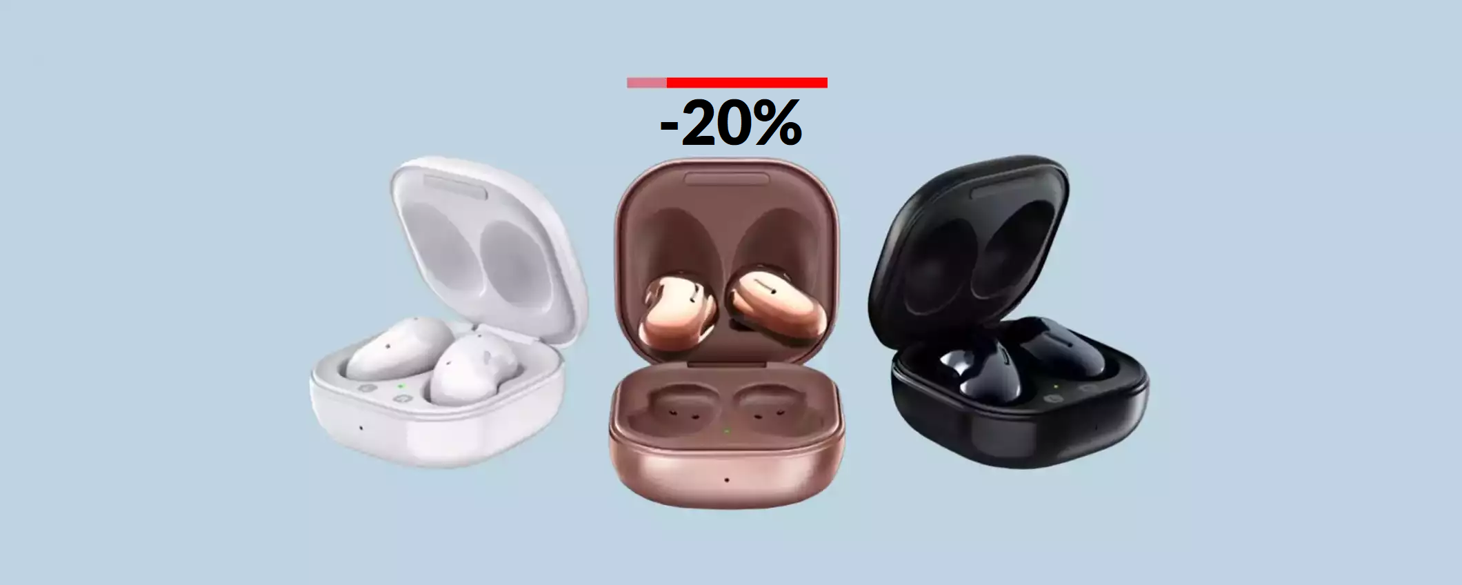 Samsung Galaxy Buds Live: non puoi resistere a questo SCONTO Samsung Galaxy Buds Live: non puoi resistere a questo SCONTO