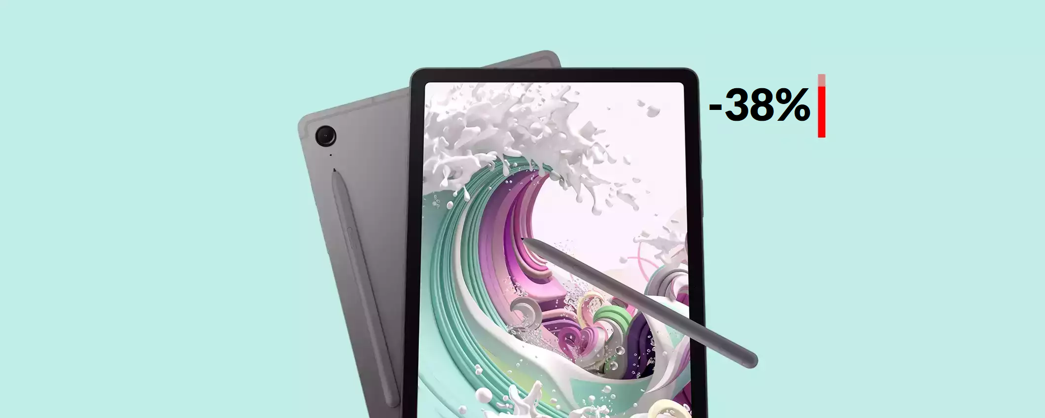 Samsung Galaxy Tab S9 FE scontatissimo: la S Pen è INCLUSA Samsung Galaxy Tab S9 FE scontatissimo: la S Pen è INCLUSA