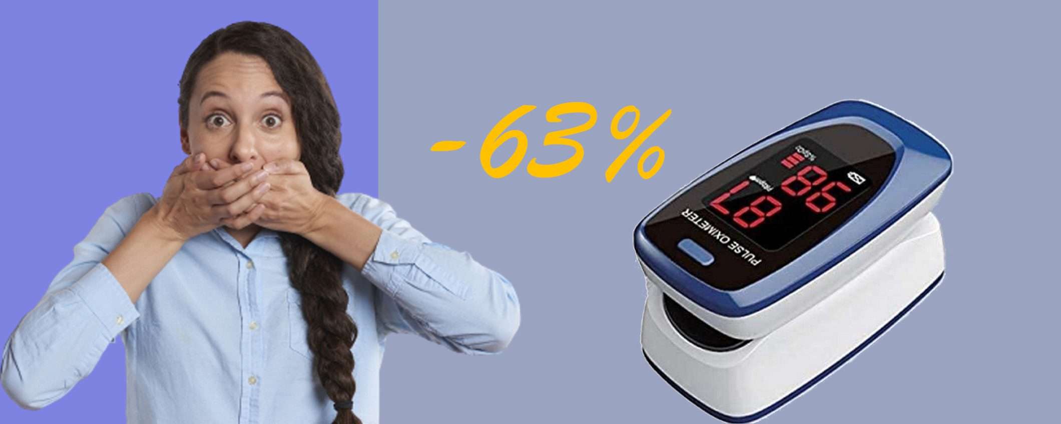 Saturimetro professionale in sconto FOLLE del 63% a soli 13€ Saturimetro professionale in sconto FOLLE del 63% a soli 13€