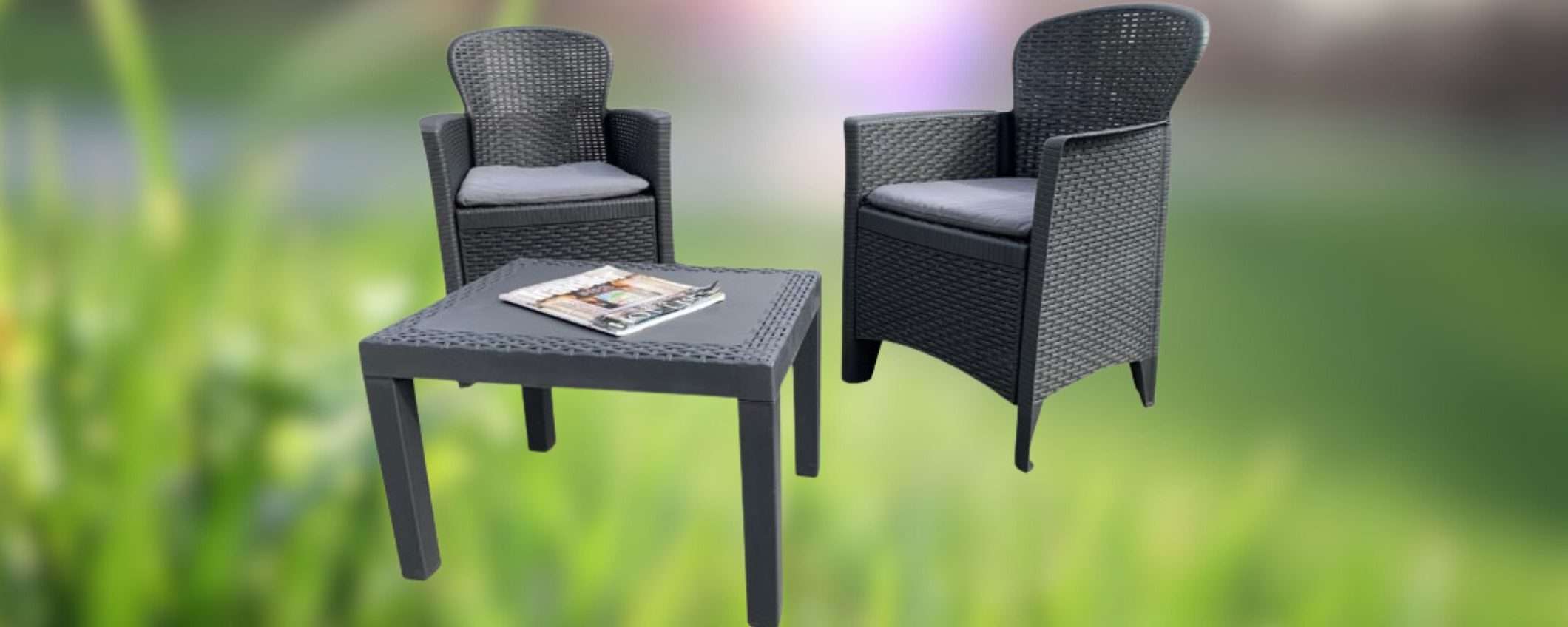 Set da giardino a 70€ su Amazon: 2 poltrone e un tavolino, promo BOMBA Set da giardino a 70€ su Amazon: 2 poltrone e un tavolino, promo BOMBA