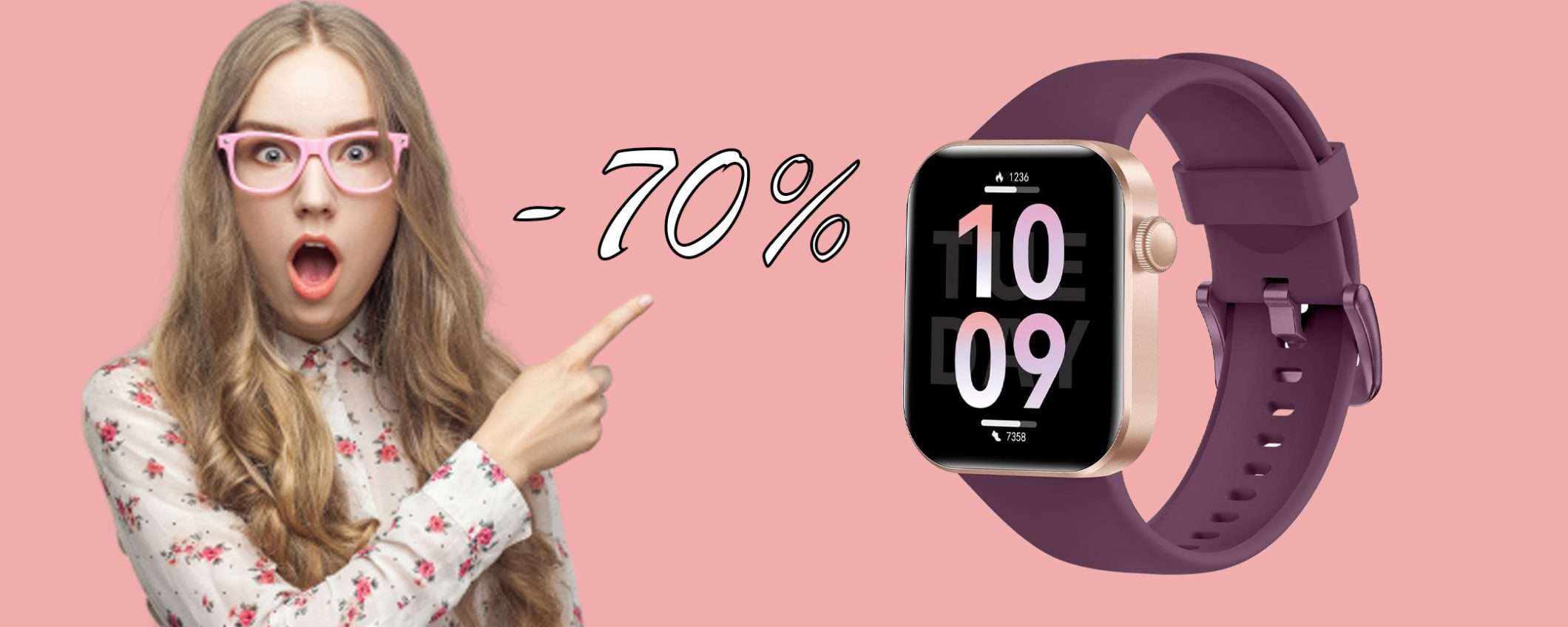 Smartwatch Bluetooth con risposta chiamate: MEGA sconto del 70% Smartwatch Bluetooth con risposta chiamate: MEGA sconto del 70%