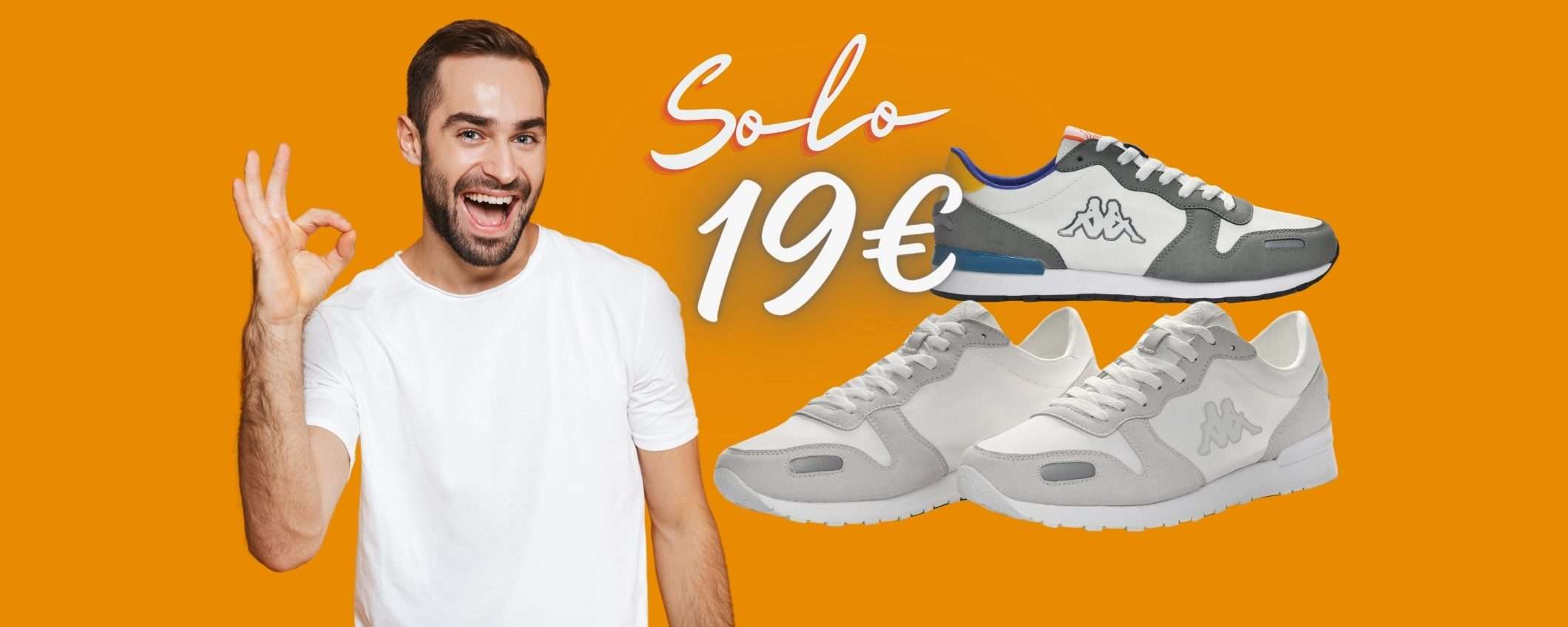 Sneakers Kappa: MERAVIGLIOSE scarpe unisex a PREZZO FOLLE, circa 19€ Sneakers Kappa: MERAVIGLIOSE scarpe unisex a PREZZO FOLLE, circa 19€
