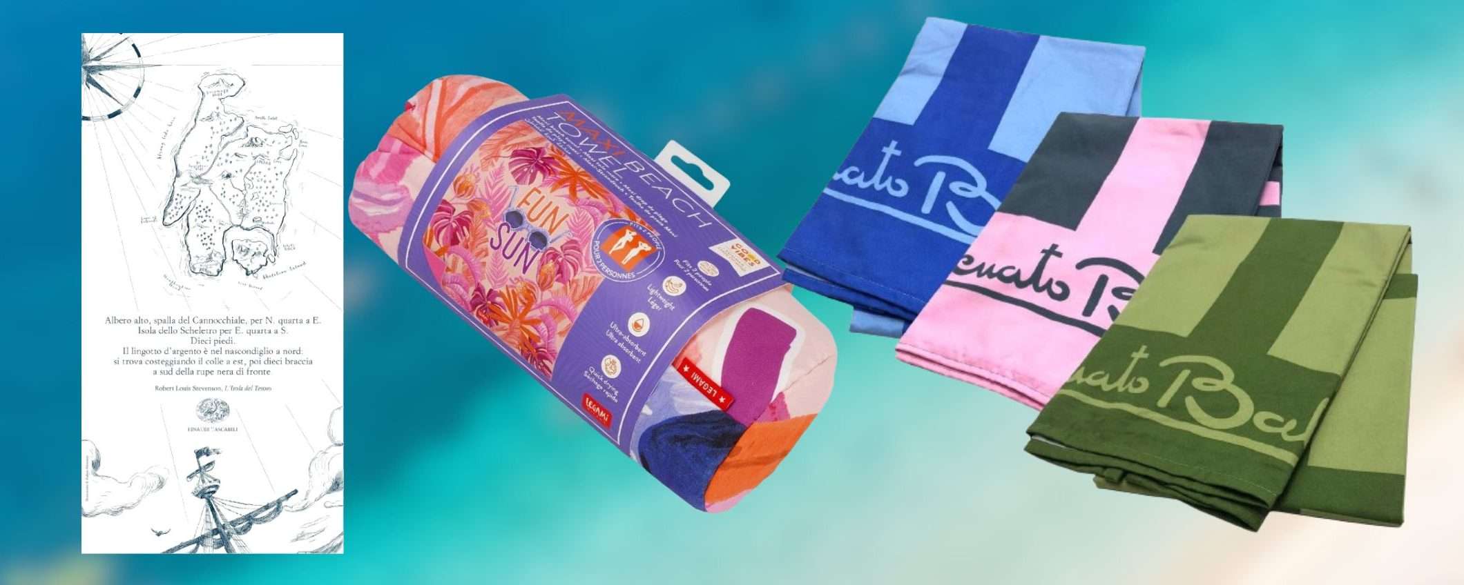 Telo mare di marca da 3,95€ su Amazon: SVUOTATUTTO con sconti fino al 60%