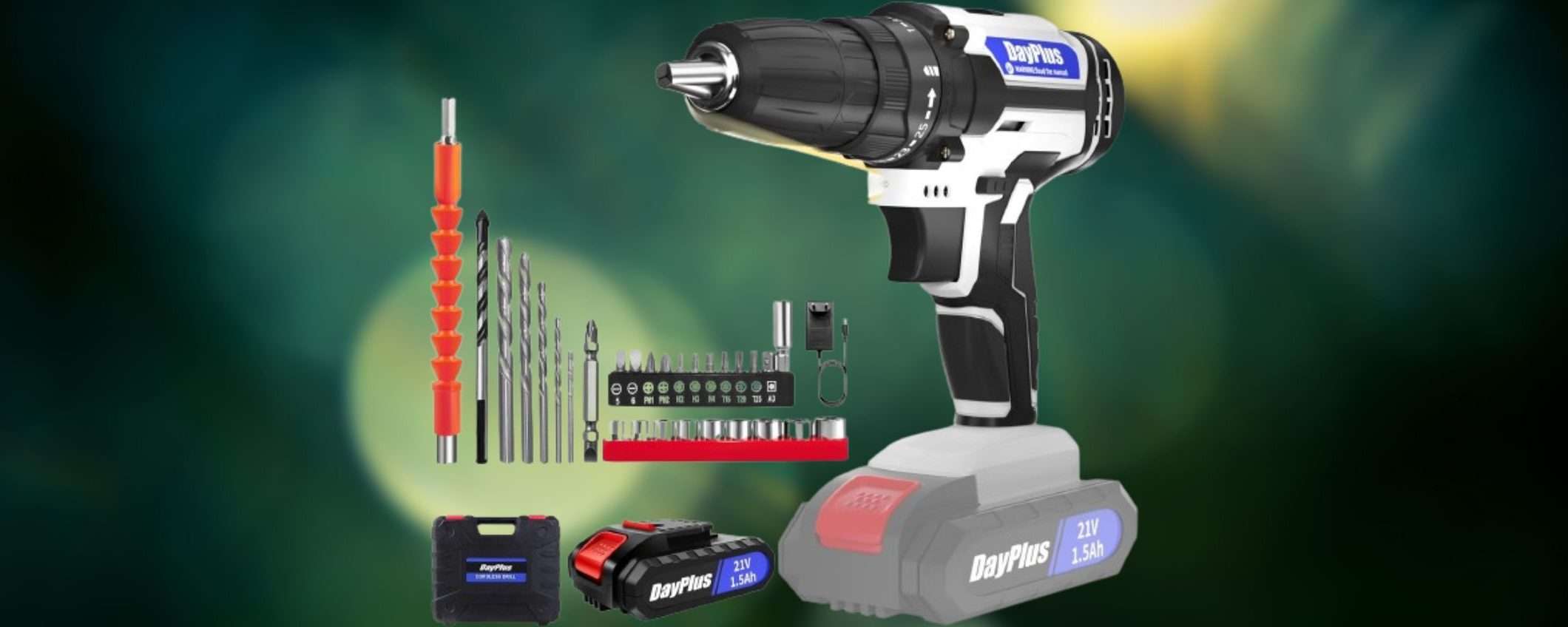 Altro che Lidl Parkside: trapano avvitatore con batteria e accessori a 36€ Altro che Lidl Parkside: trapano avvitatore con batteria e accessori a 36€