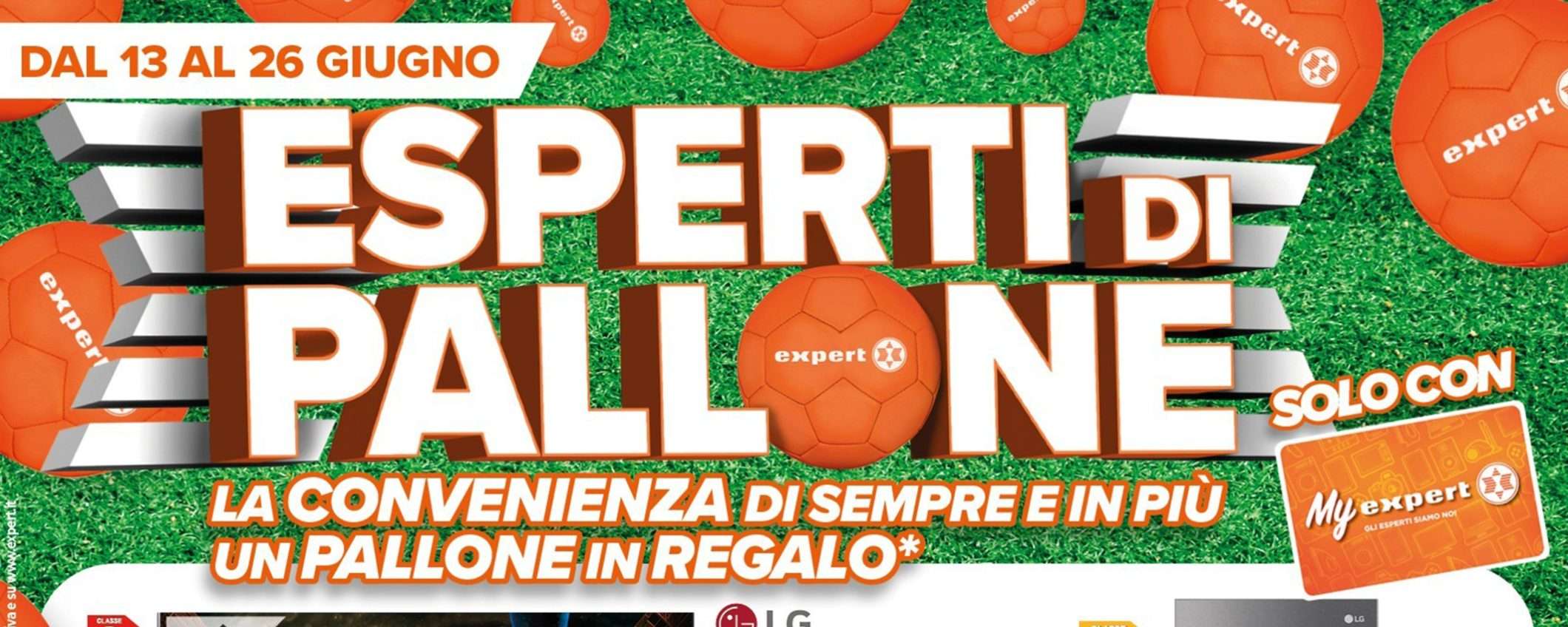 Nuovo volantino Expert: tanti prodotti a tasso zero (in 10 o 20 mesi) Nuovo volantino Expert: tanti prodotti a tasso zero (in 10 o 20 mesi)