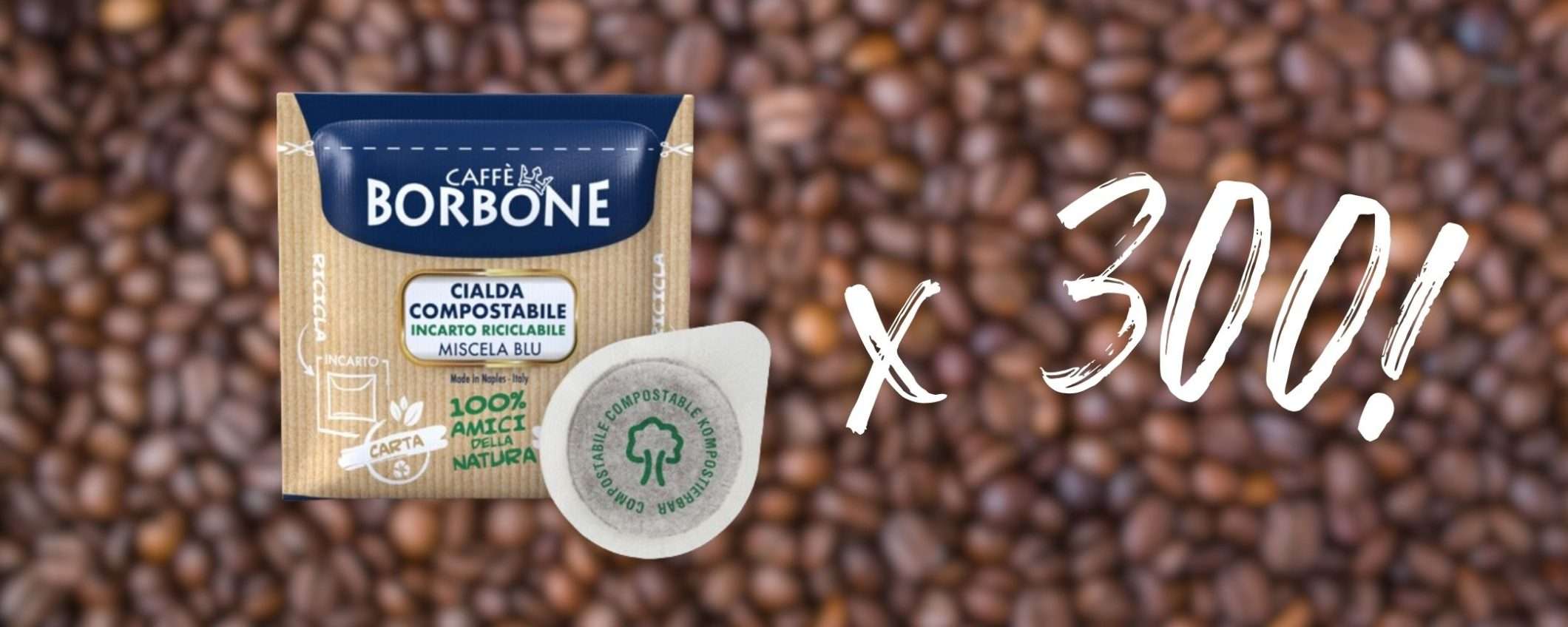 Caffè Borbone Miscela Blu: 300 cialde ESE a soli 51€ su eBay Caffè Borbone Miscela Blu: 300 cialde ESE a soli 51€ su eBay