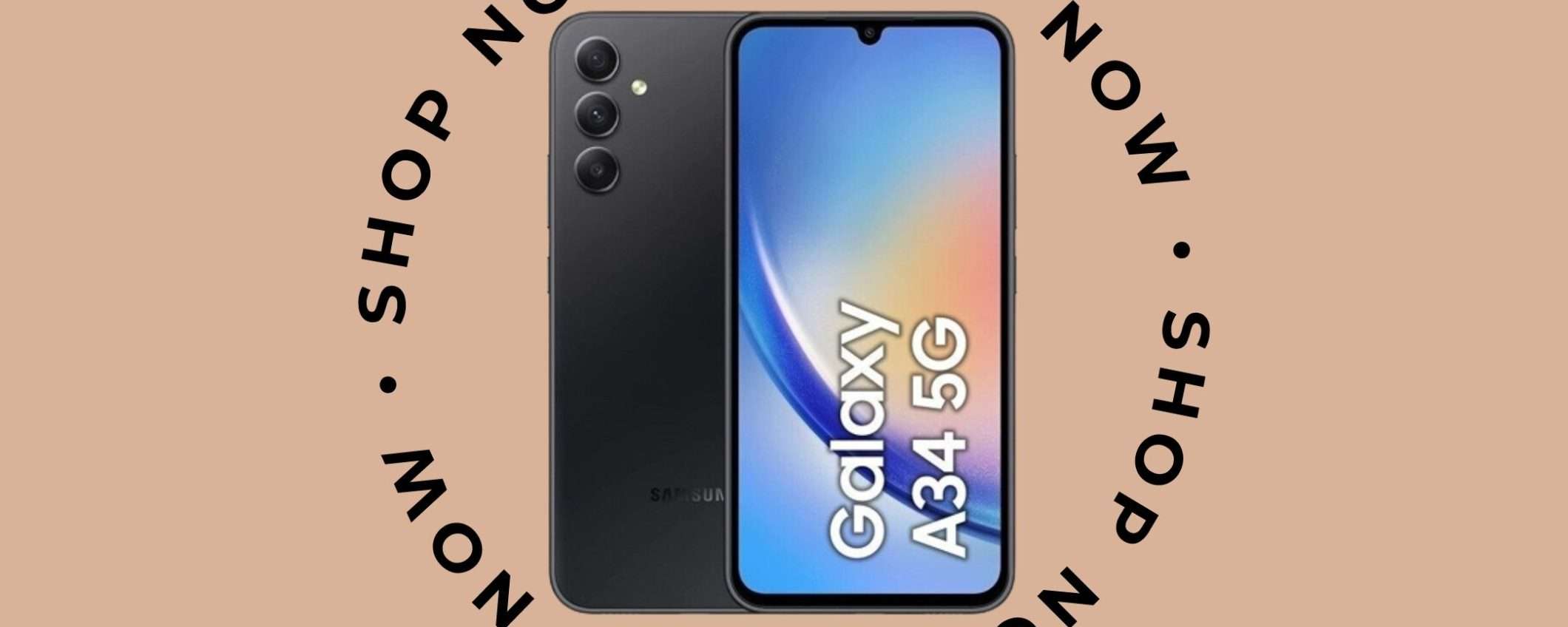 Samsung Galaxy A34 5G: la versione con 8/256GB in DOPPIO SCONTO su eBay Samsung Galaxy A34 5G: la versione con 8/256GB in DOPPIO SCONTO su eBay