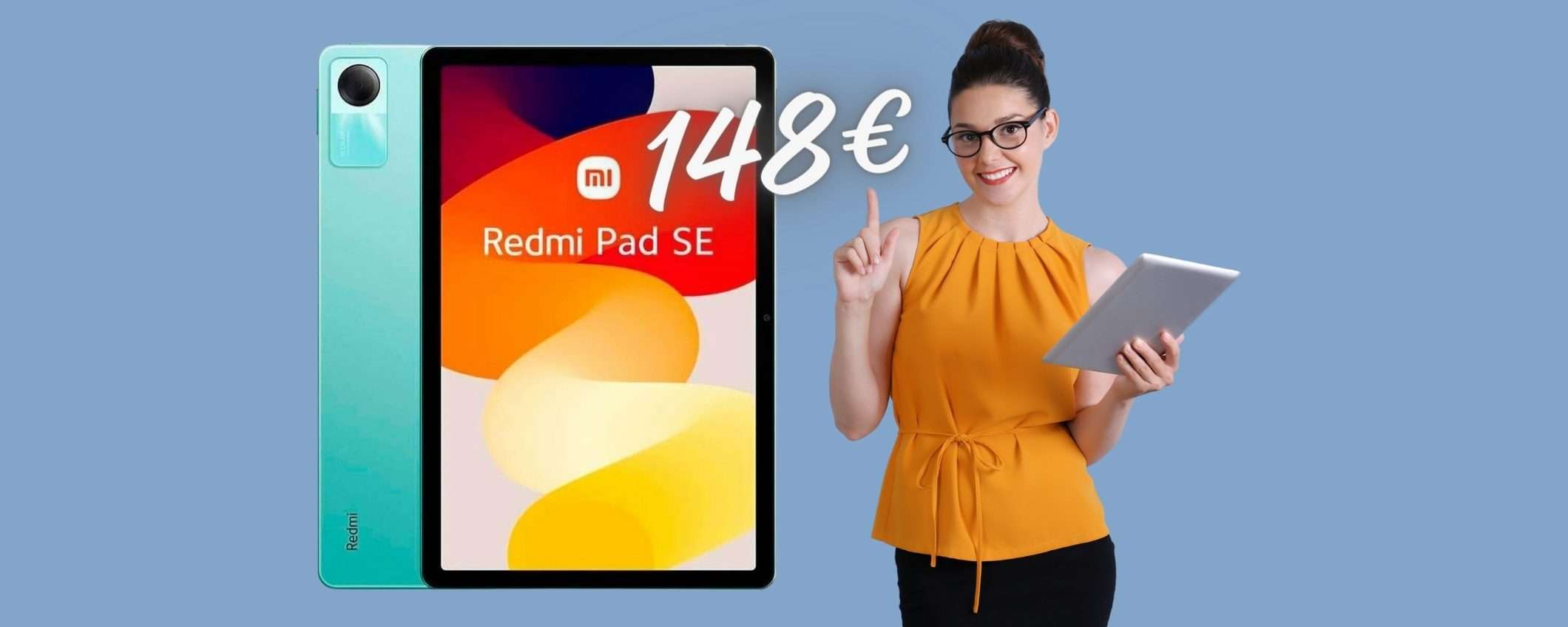 Xiaomi Redmi Pad SE (8/256GB) da 11 Xiaomi Redmi Pad SE (8/256GB) da 11