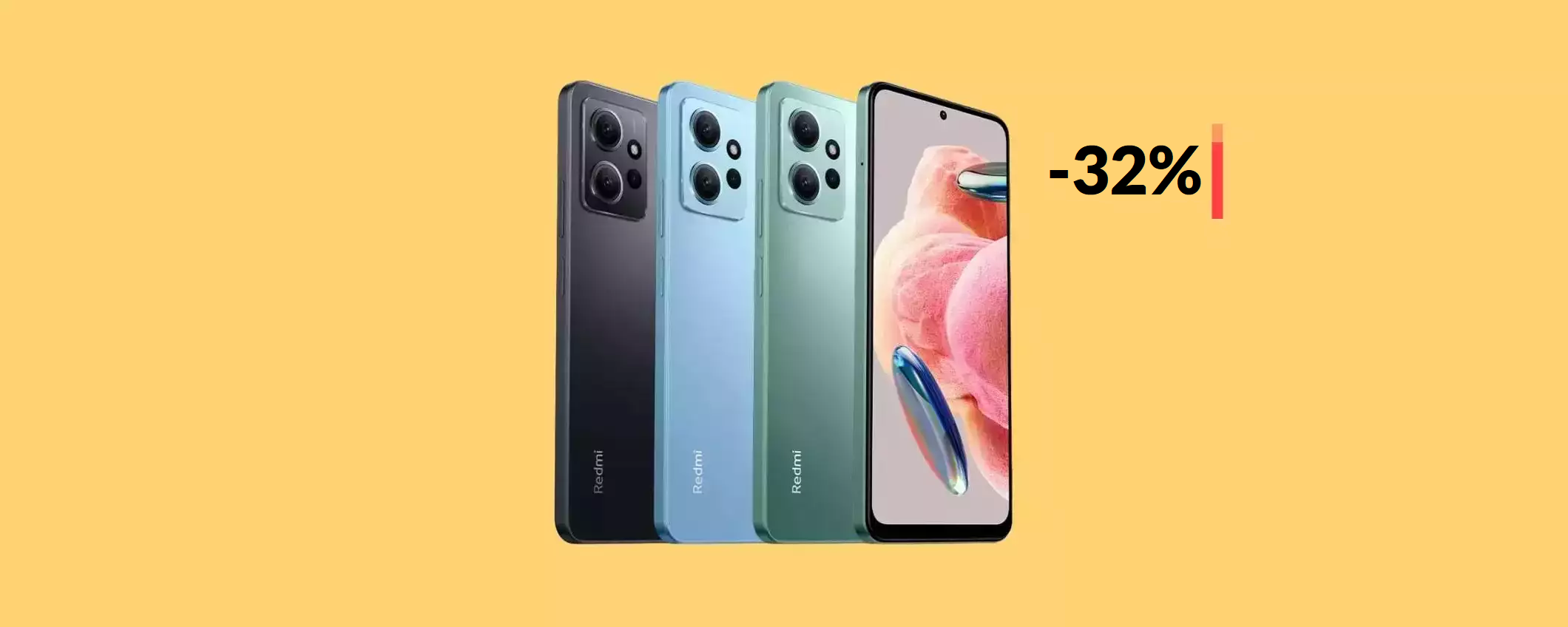 Xiaomi Redmi Note 12 con fotocamera da 50MP: bastano 123€ Xiaomi Redmi Note 12 con fotocamera da 50MP: bastano 123€
