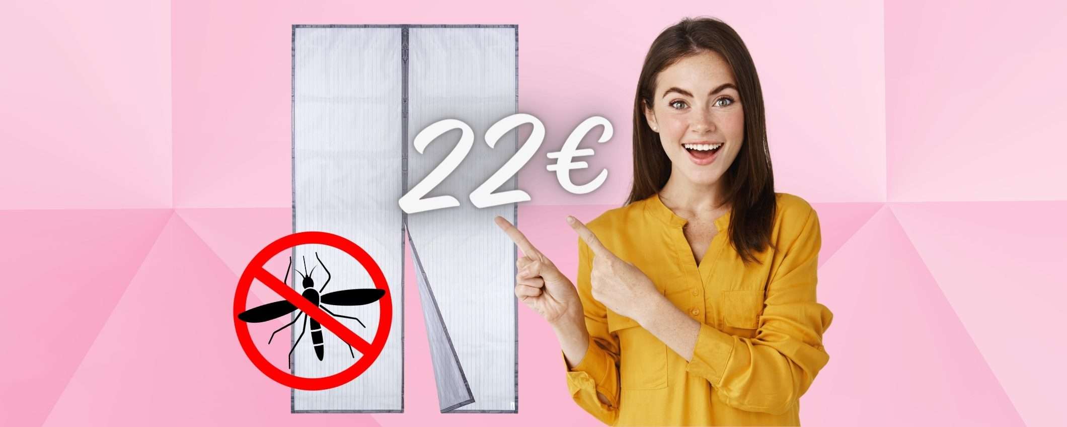 Zanzariera con magneti per porte: ADDIO alle ZANZARE in casa (22€) Zanzariera con magneti per porte: ADDIO alle ZANZARE in casa (22€)