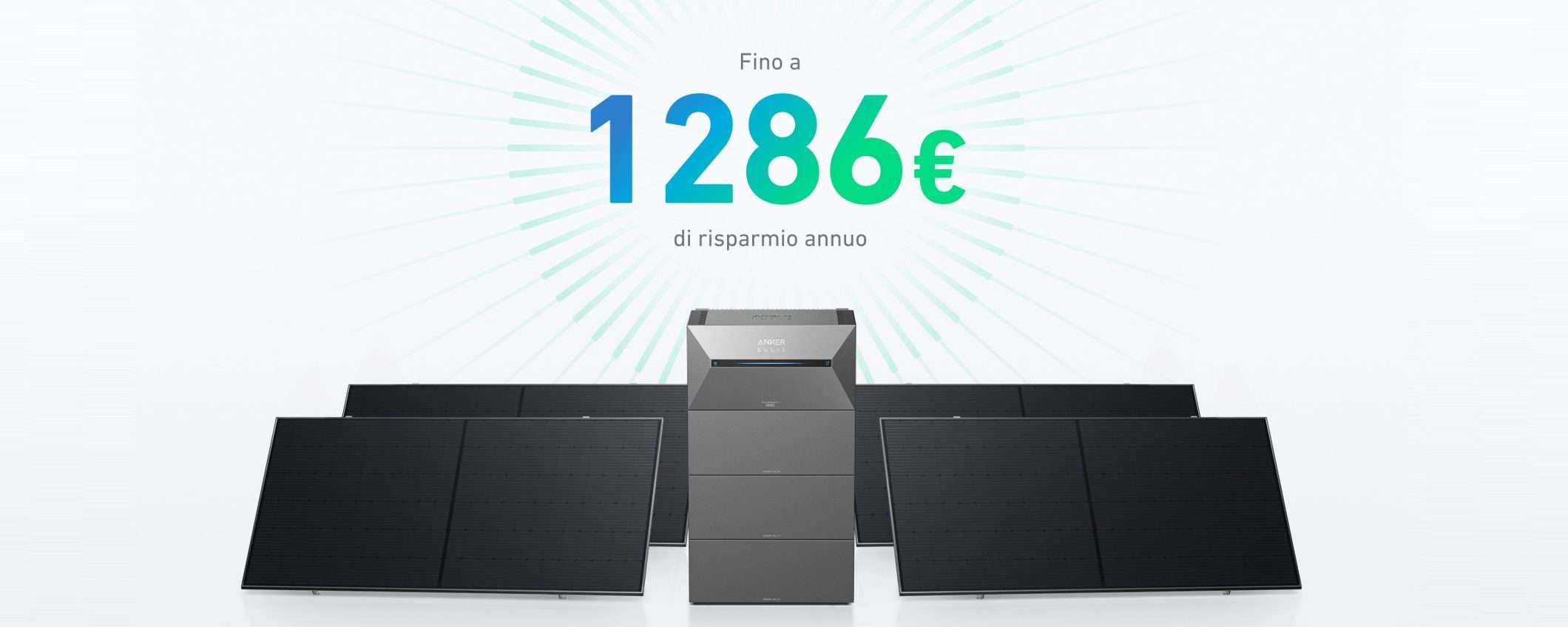 Fotovoltaico da balcone: offertissima Anker per il Prime Day Fotovoltaico da balcone: offertissima Anker per il Prime Day