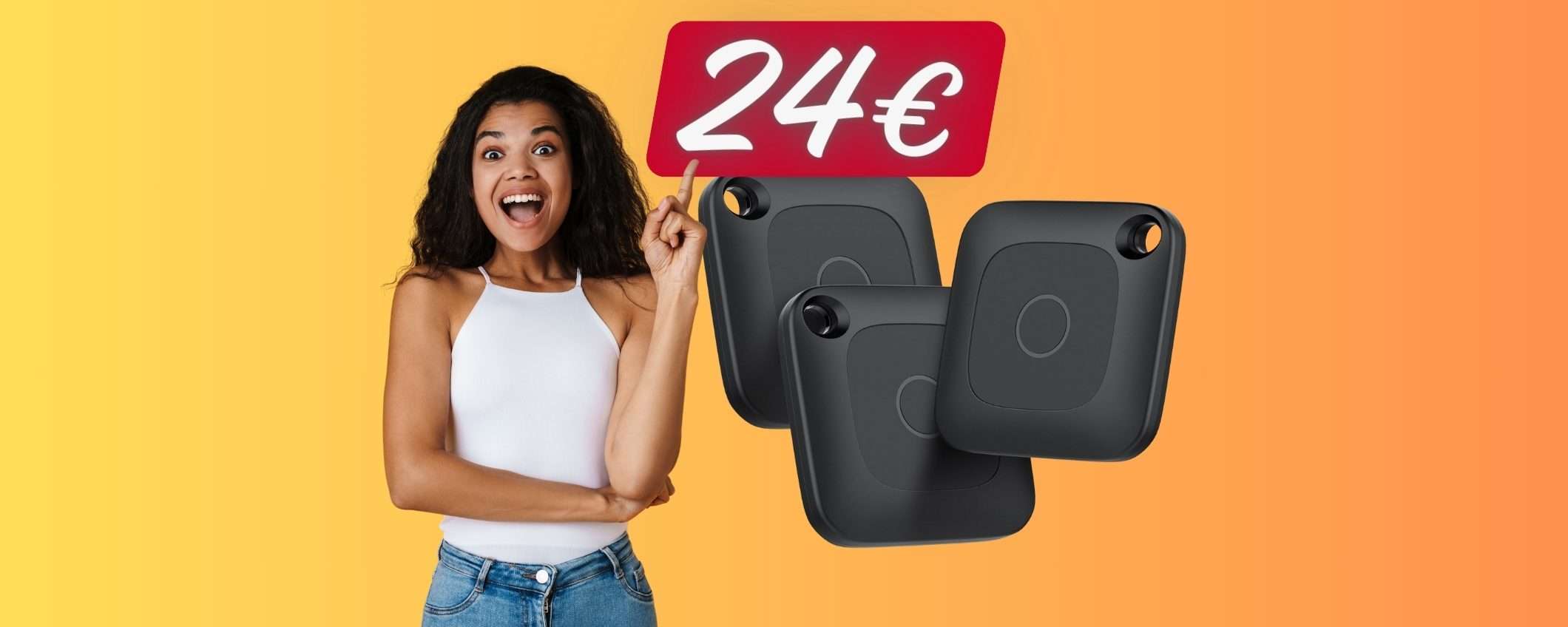 3 Tracker Tag (trova oggetti) a PREZZO SBRICIOLATO su Amazon, solo 24€ 3 Tracker Tag (trova oggetti) a PREZZO SBRICIOLATO su Amazon, solo 24€