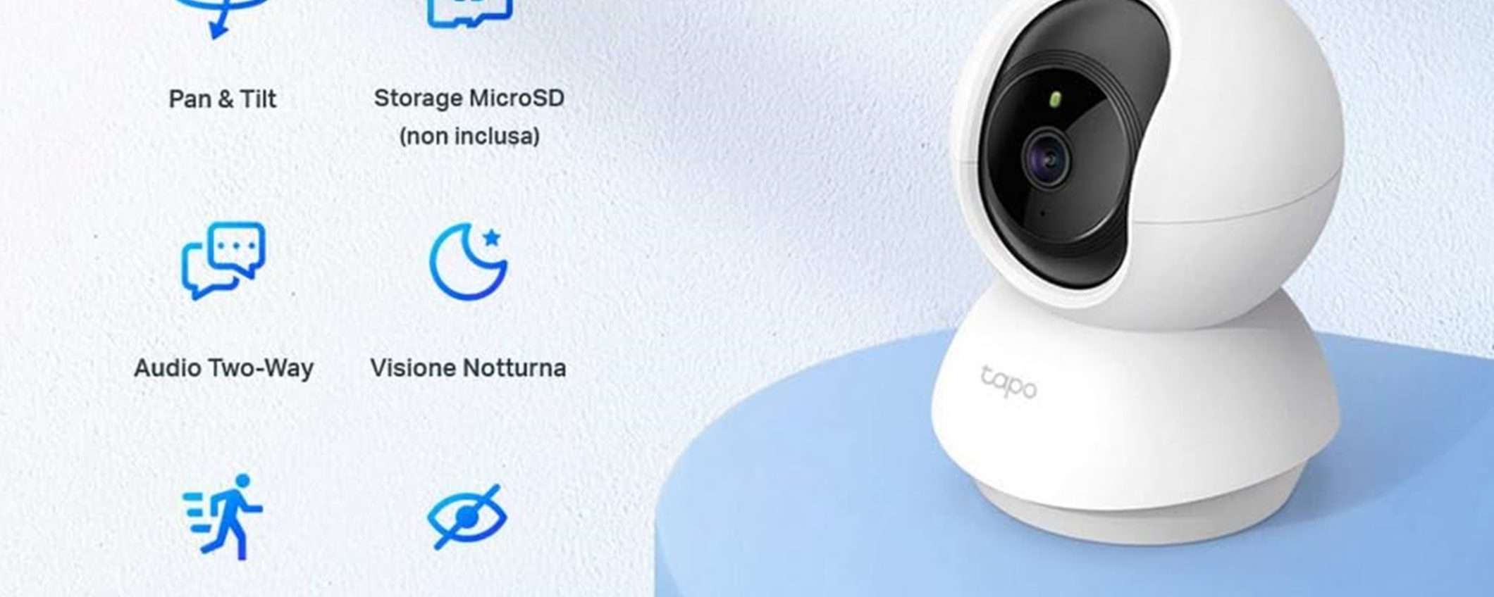 Videocamere di sicurezza per interni TP-Link Tapo C210: 2 a prezzo BOMBA su Amazon! Videocamere di sicurezza per interni TP-Link Tapo C210: 2 a prezzo BOMBA su Amazon!