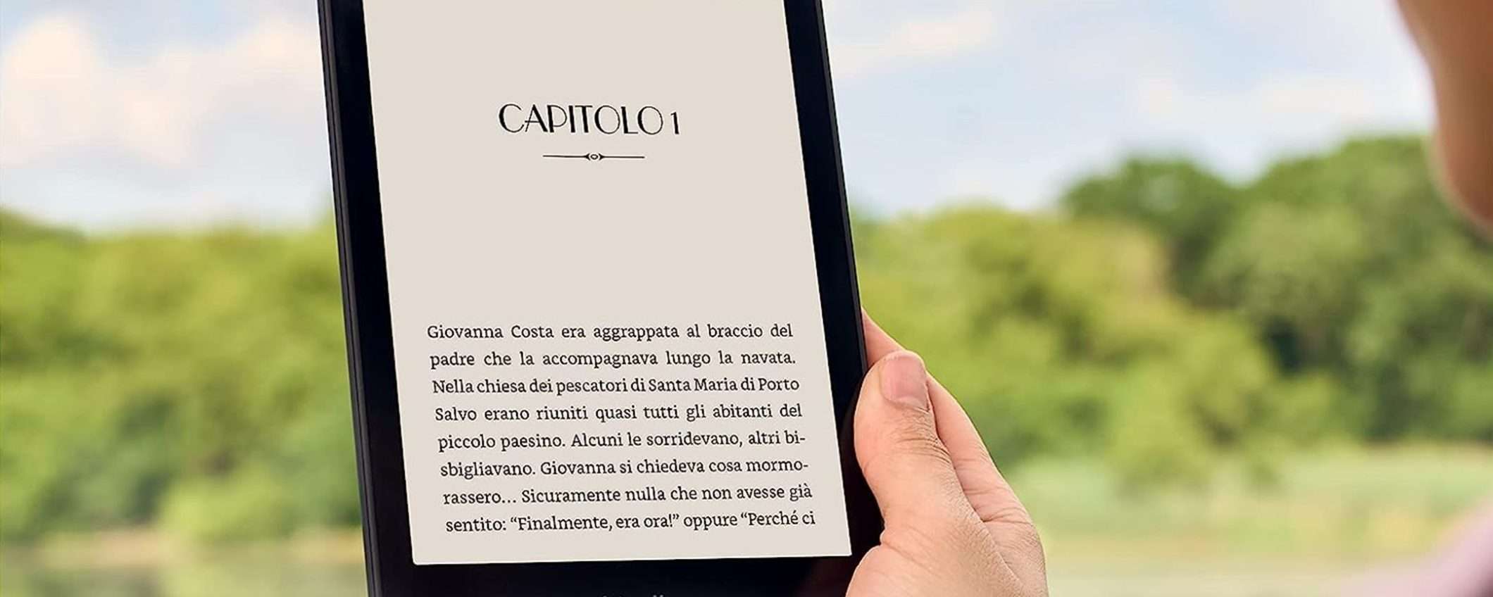 Un'estate all'insegna della lettura con la promozione di Amazon sul Kindle Paperwhite Un'estate all'insegna della lettura con la promozione di Amazon sul Kindle Paperwhite