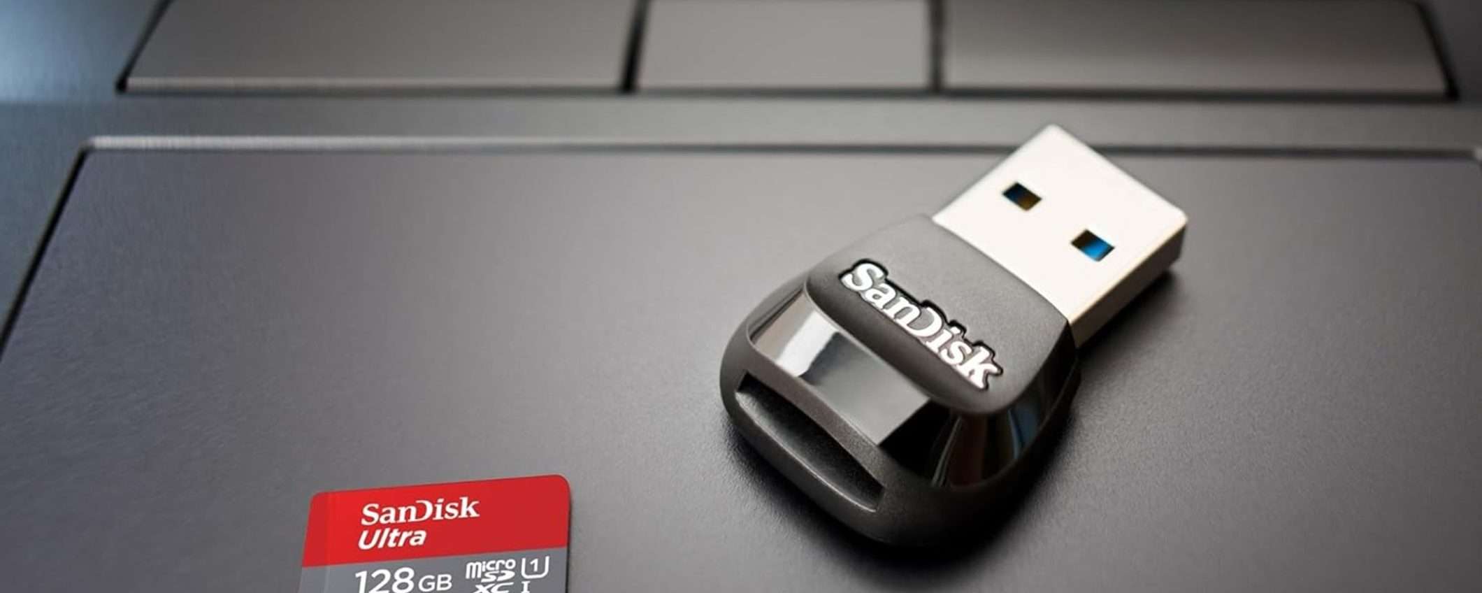 MicroSD SanDisk Ultra da 128GB + adattatore SD a soli 15€ su Amazon MicroSD SanDisk Ultra da 128GB + adattatore SD a soli 15€ su Amazon