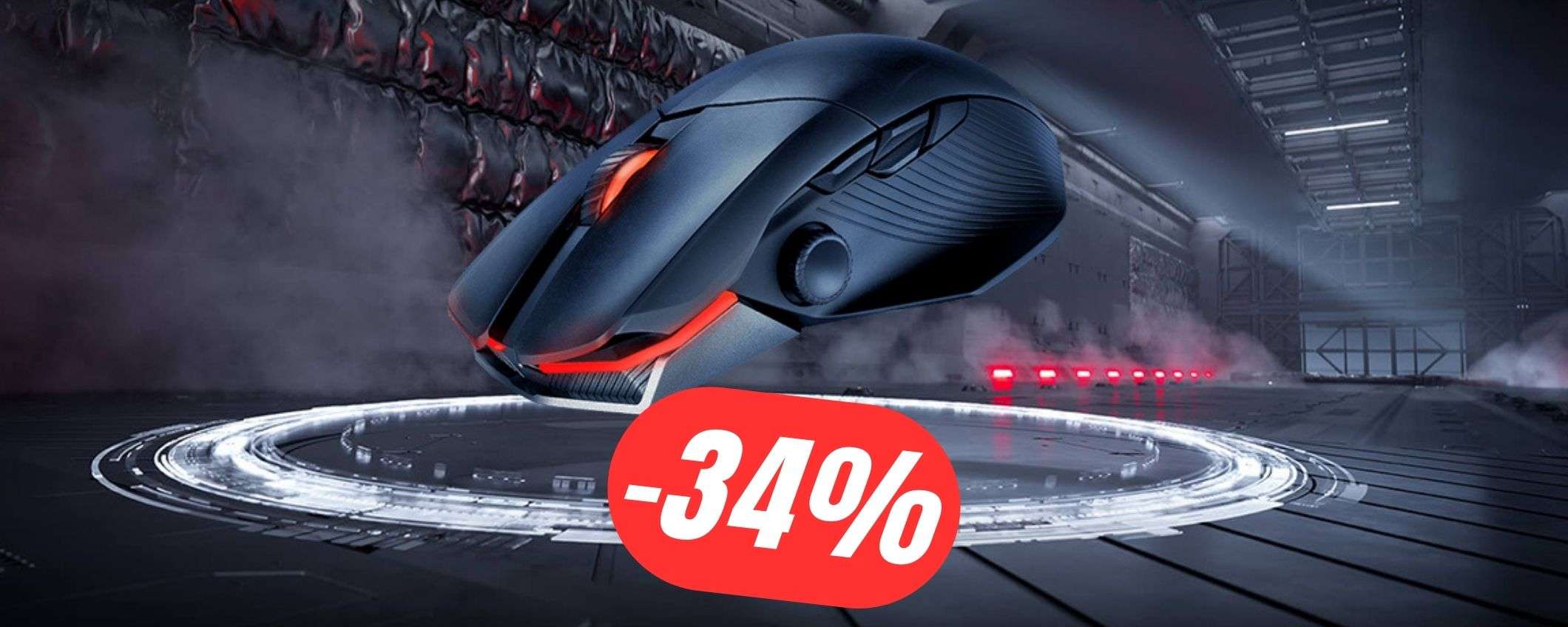 Questo MOUSE di Asus ha il JOYSTICK (e costa il 34% in meno!) Questo MOUSE di Asus ha il JOYSTICK (e costa il 34% in meno!)