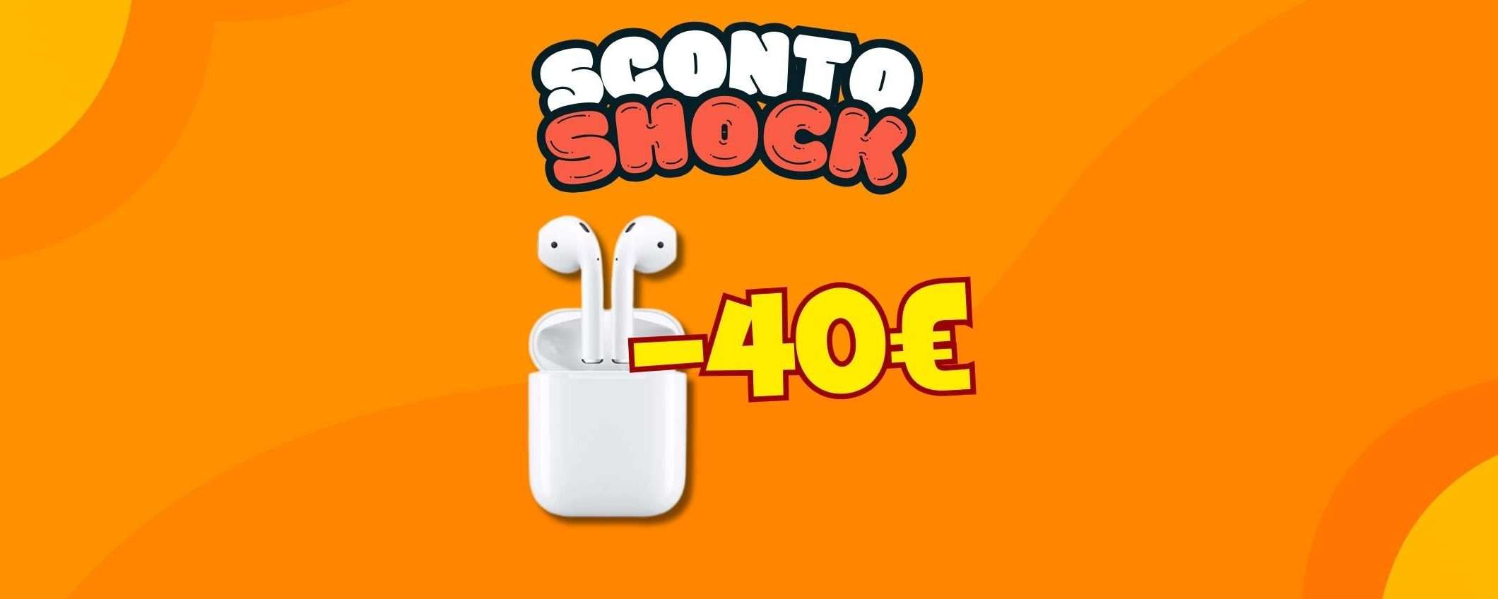 Prezzo SHOCK: AirPods 2ª Generazione (-40€) Prezzo SHOCK: AirPods 2ª Generazione (-40€)