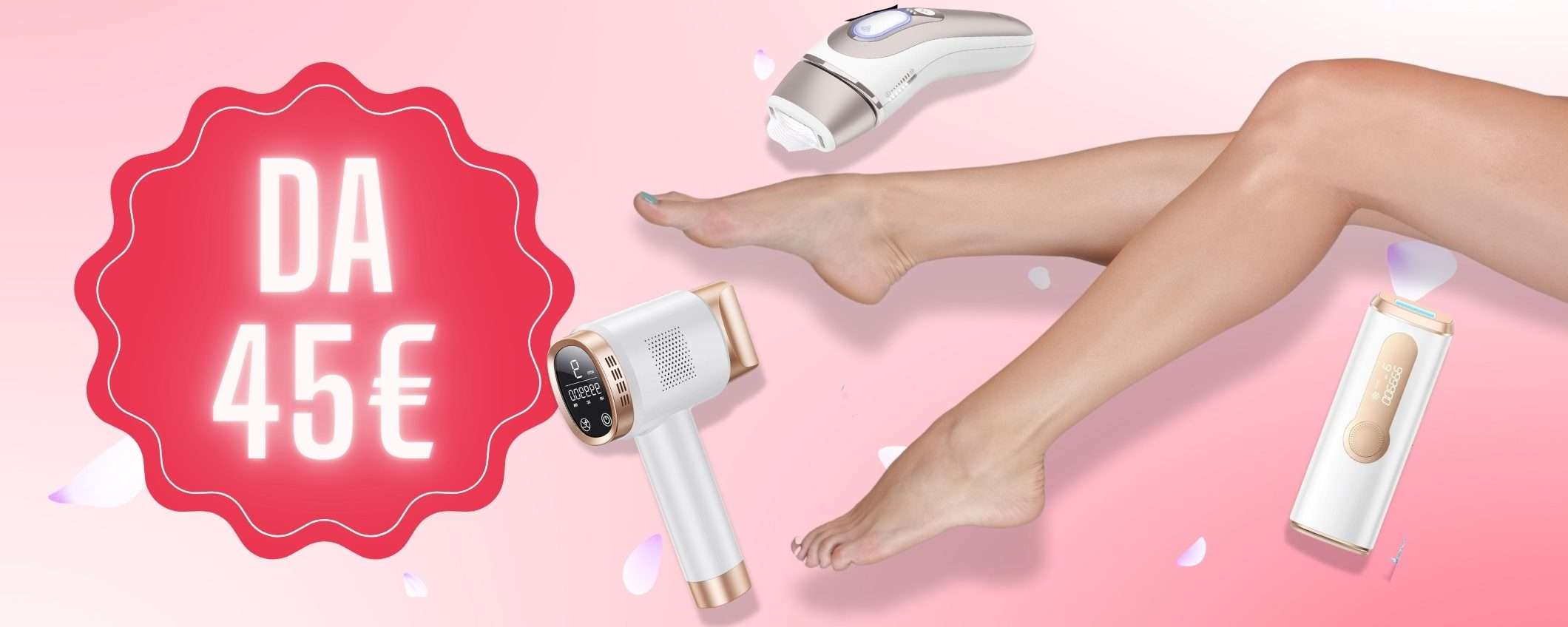 Epilatori a LUCE PULSATA: super sconti su Amazon a partire da 45€ OGGI Epilatori a LUCE PULSATA: super sconti su Amazon a partire da 45€ OGGI