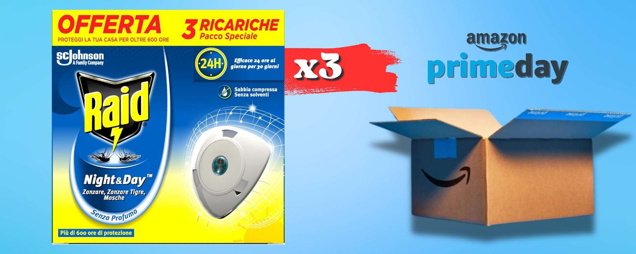 TRIPLA ricarica a prezzo SPACCIATO per Raid Night&Day: 7€ su Amazon TRIPLA ricarica a prezzo SPACCIATO per Raid Night&Day: 7€ su Amazon