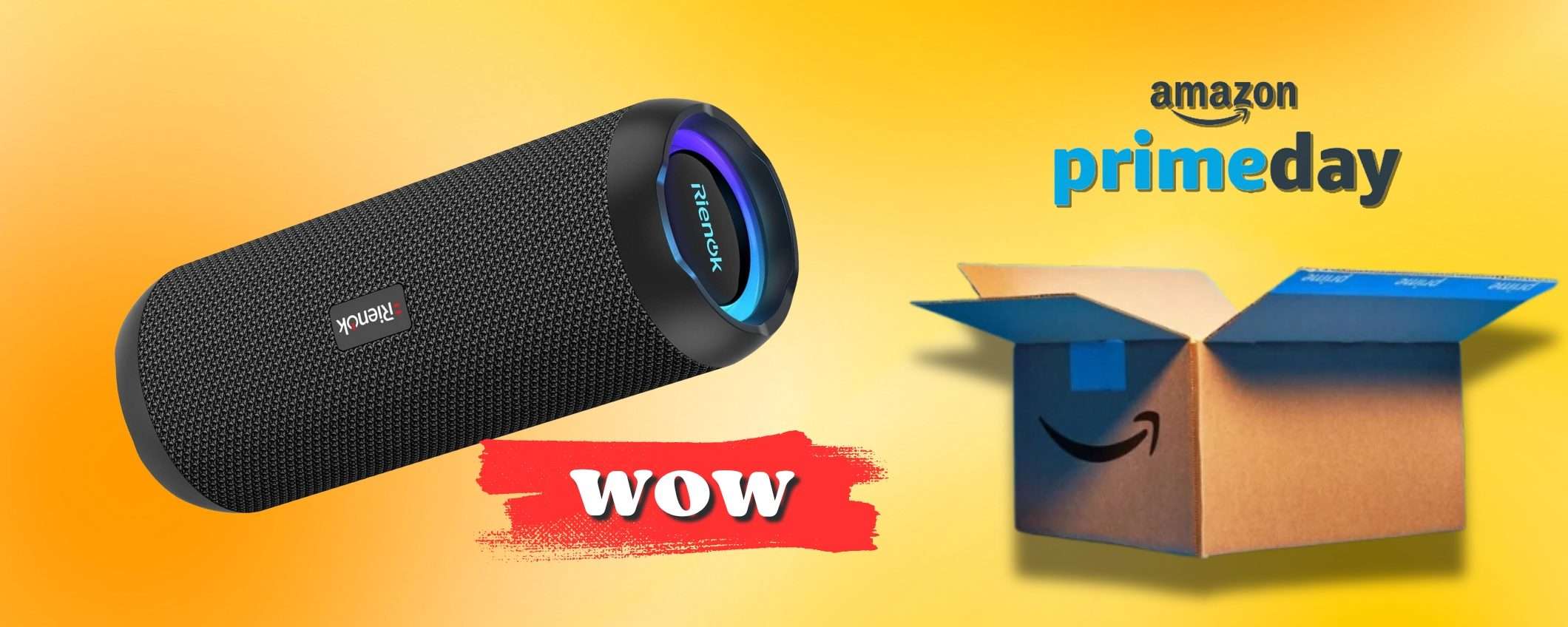 Fai FESTA con la cassa Bluetooth dai bassi POTENTI a soli 32€ Fai FESTA con la cassa Bluetooth dai bassi POTENTI a soli 32€