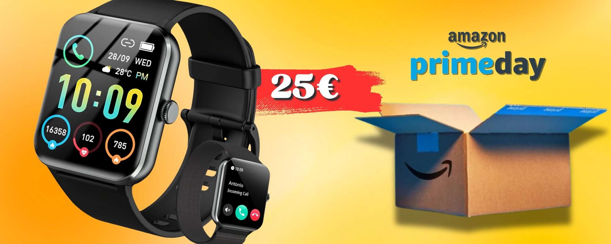 Smartwatch o smartphone? Al polso un MOSTRO tech con soli 25€ Smartwatch o smartphone? Al polso un MOSTRO tech con soli 25€