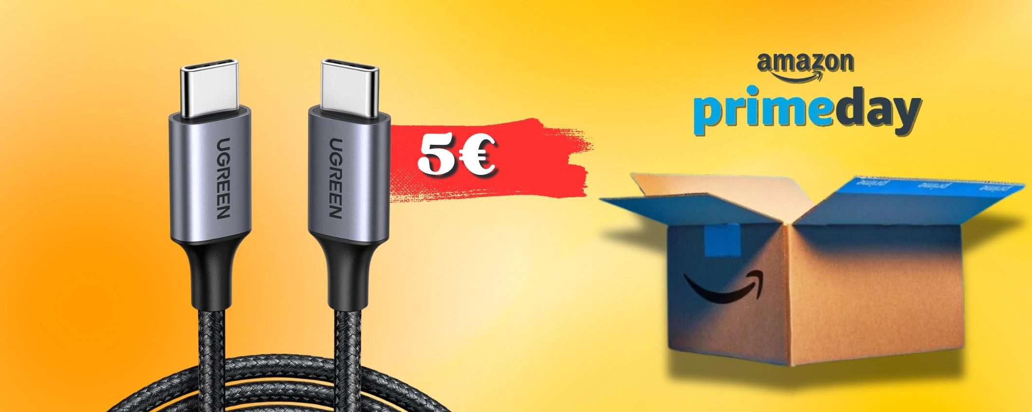 Cavo USB C USB C a 5€ per caricare iPhone e MacBook a 60W Cavo USB C USB C a 5€ per caricare iPhone e MacBook a 60W