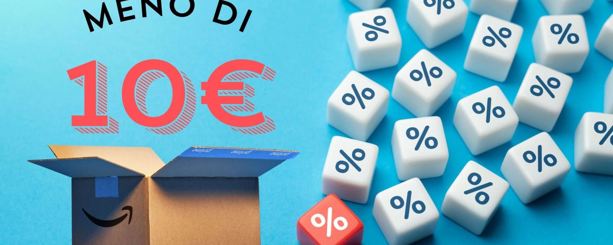 Il (nostro) volantino Amazon del weekend: TANTISSIME occasioni a meno di 10€