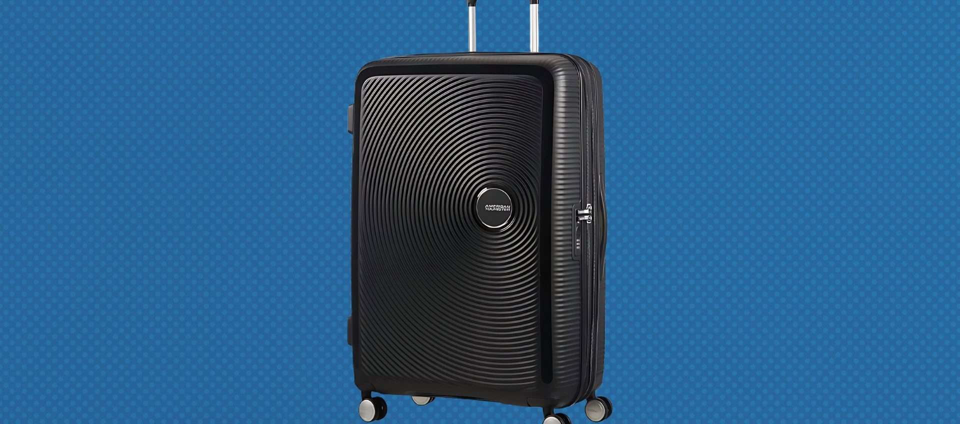 Valigia American Tourister Soundbox in offerta: ultima occasione per il 50% di sconto Valigia American Tourister Soundbox in offerta: ultima occasione per il 50% di sconto