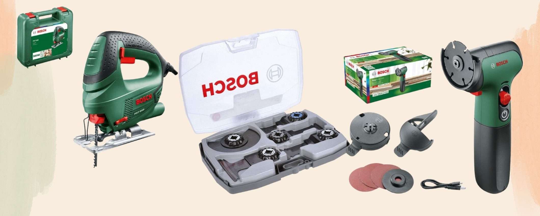 Bosch prezzi da VERO OUTLET su Amazon: occasioni WOW da 17€ (fino a -61%)