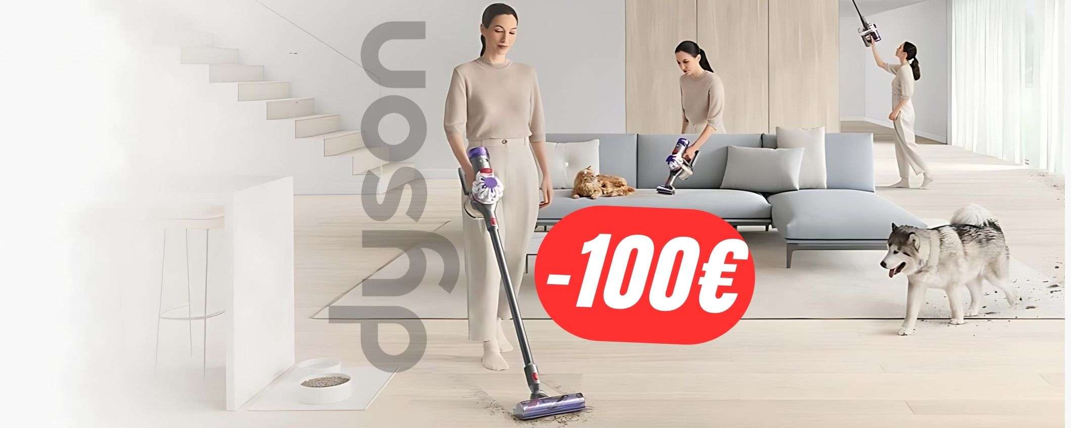 RISPARMIA 100€ sull'aspirapolvere elettrico di Dyson!