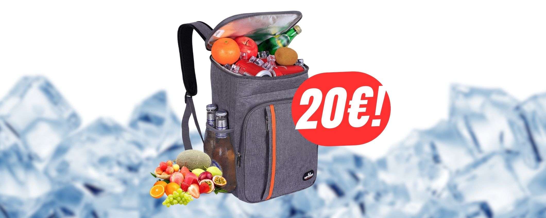 Questa BORSA FRIGO da 23L costa solo 20€ su Amazon! Questa BORSA FRIGO da 23L costa solo 20€ su Amazon!
