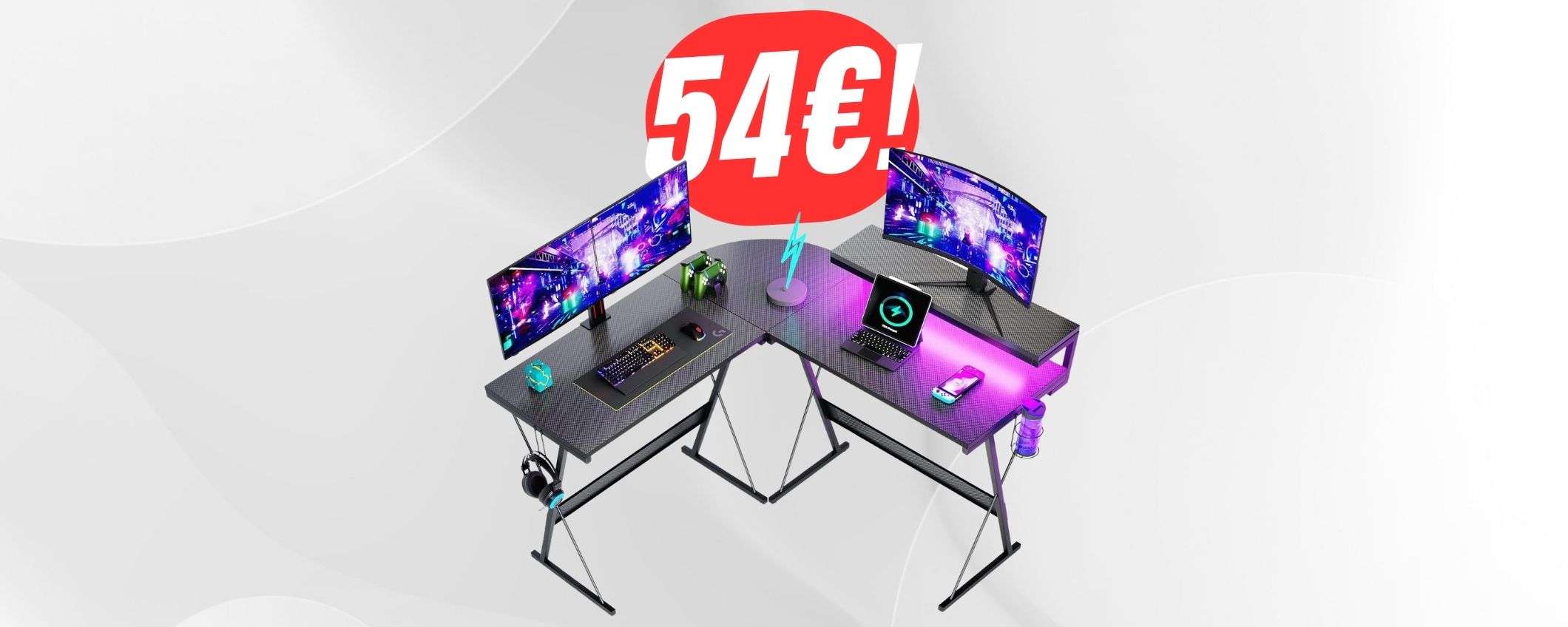 Scrivania angolare a 54€?! Ecco la follia Amazon Scrivania angolare a 54€?! Ecco la follia Amazon